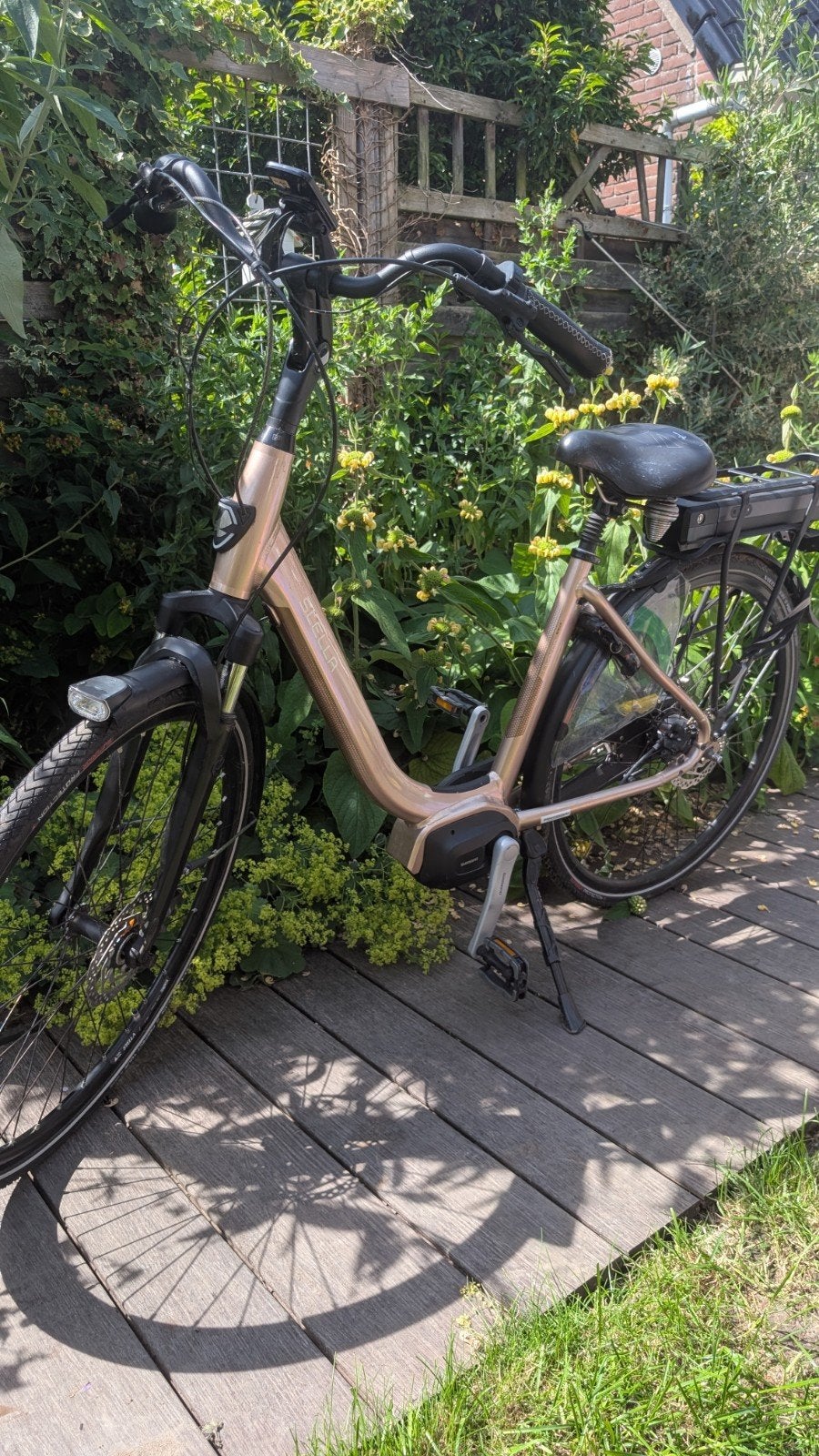 Stella Livorno elektrische fiets - (accu defect), Gebruikt, 51 tot 55 cm, 50 km per accu of meer, Ophalen