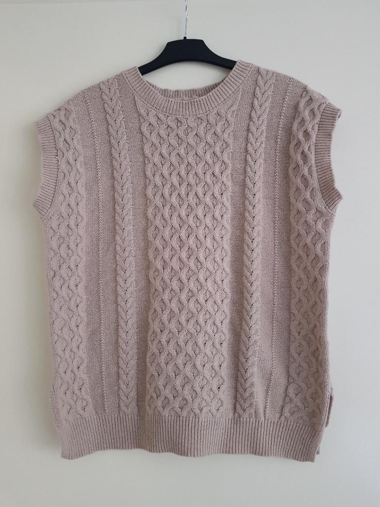 Spencer voor dames -- maat L, Ophalen of Verzenden, Gedragen, Maat 42/44 (L), Beige