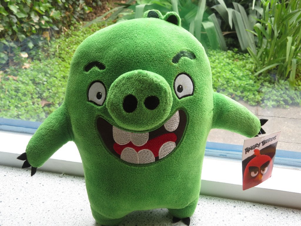 Groen varken Pig van Angry Birds Rovio, Groen, Overige typen, Nieuw, Ophalen of Verzenden