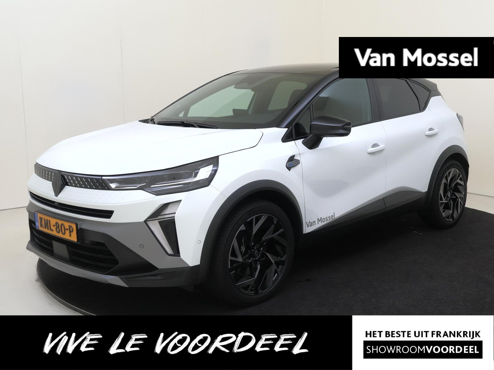 Renault Captur 1.8 E-Tech full hybrid 160 esprit Alpine Pano, Auto's, 1789 cc, 4 cilinders, Wit, Origineel Nederlands