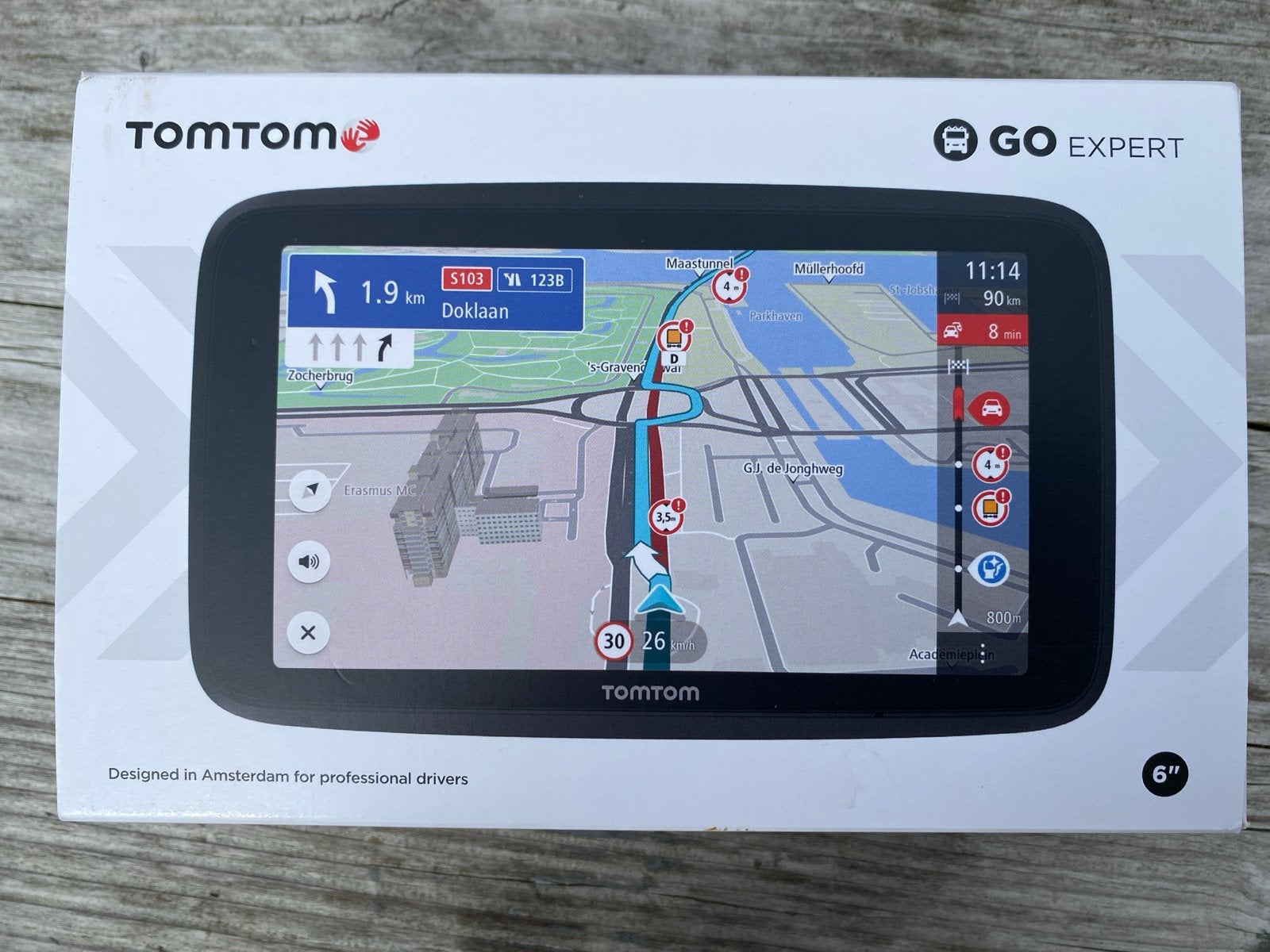 TomTom GO Expert 6 inch navigatiesysteem voor vrachtwagens, Auto diversen, Autonavigatie, Zo goed als nieuw, Ophalen of Verzenden
