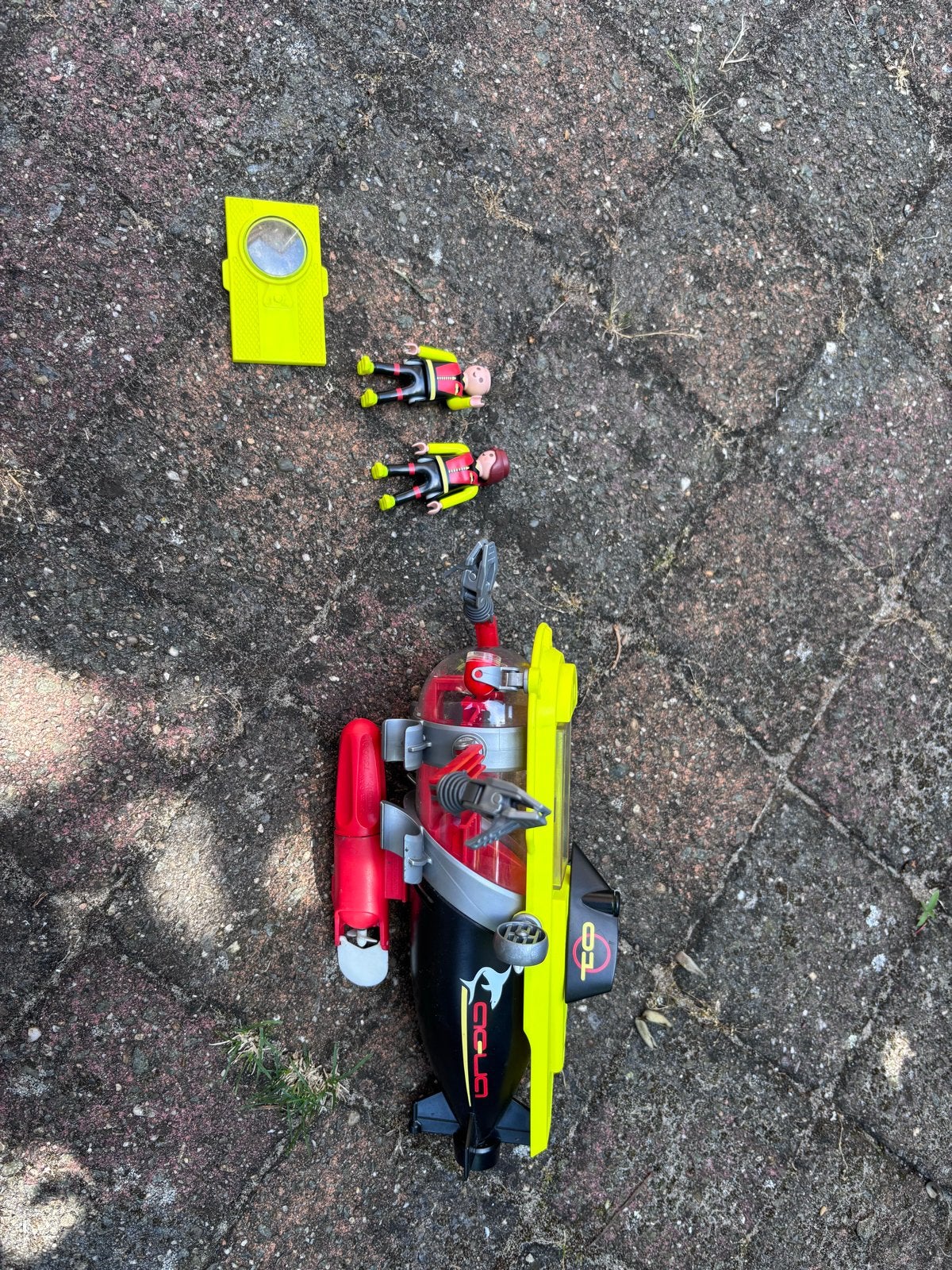 Playmobil Duikboot met defecte motor, Ophalen, Gebruikt, Complete set, Boot/Schip