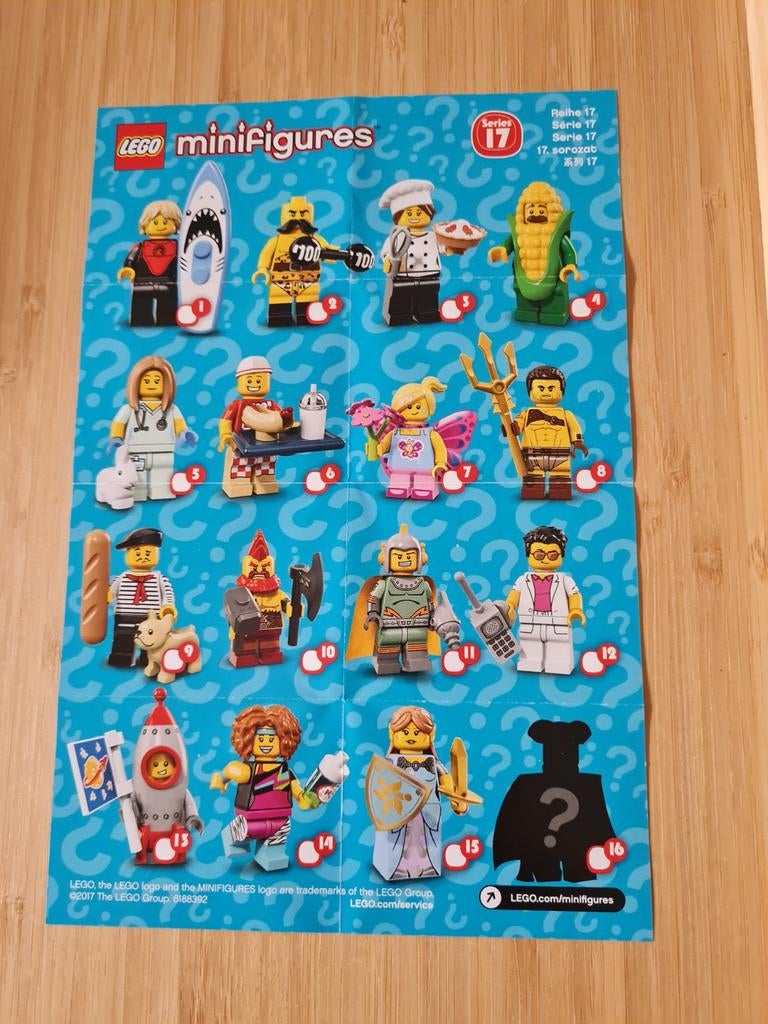 Lego 71018 Minifigures Serie 17, Kinderen en Baby's, Speelgoed | Duplo en Lego, Lego, Nieuw, Ophalen of Verzenden, Minifiguren serie