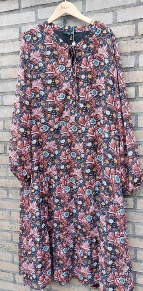 Jurk Smashed Lemon maat 3xl / maat 46. Bloemenmotief, Kleding | Dames, Zwart, Maat 46/48 (XL) of groter, Ophalen of Verzenden
