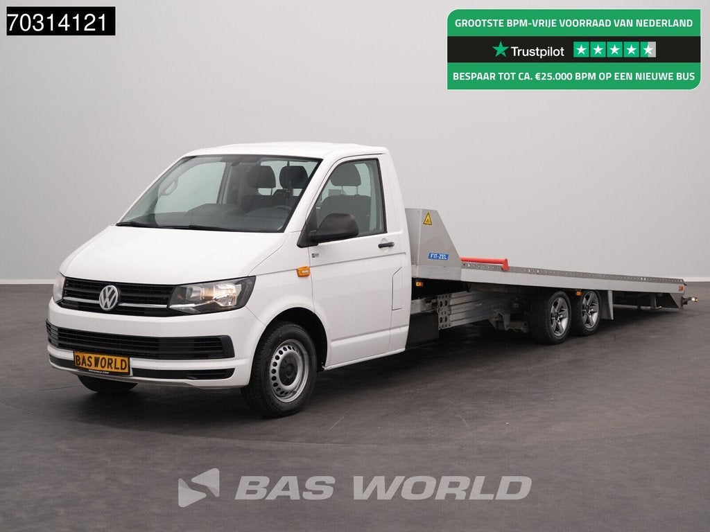 Volkswagen Transporter 140pk Eder Algema Fitzel 1500KG Nutzl, Euro 5, Stof, Gebruikt, 4 cilinders