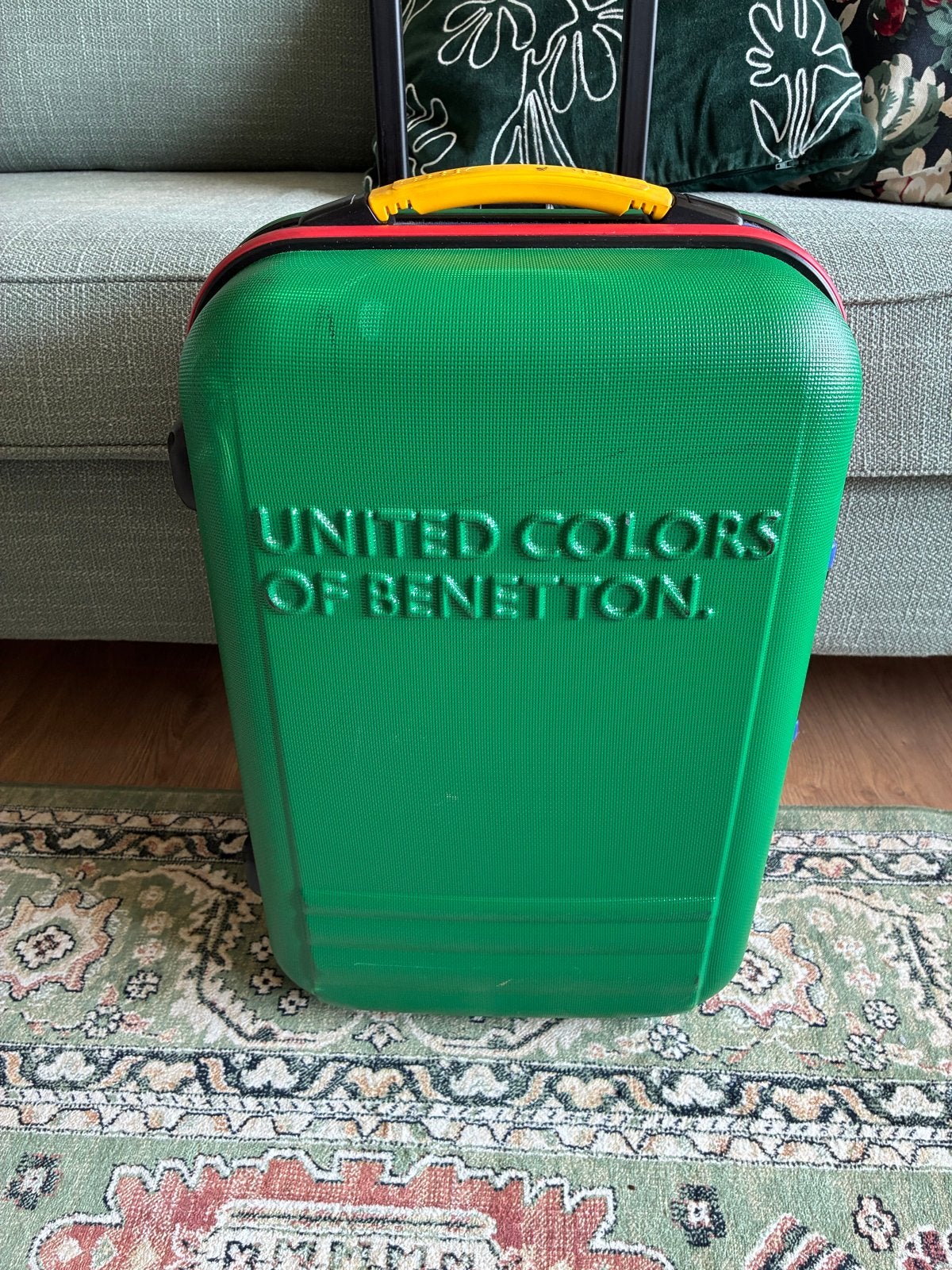 United Colors of Benetton handbagage koffertje, Ophalen, 40 tot 60 cm, 30 cm of meer, Gebruikt