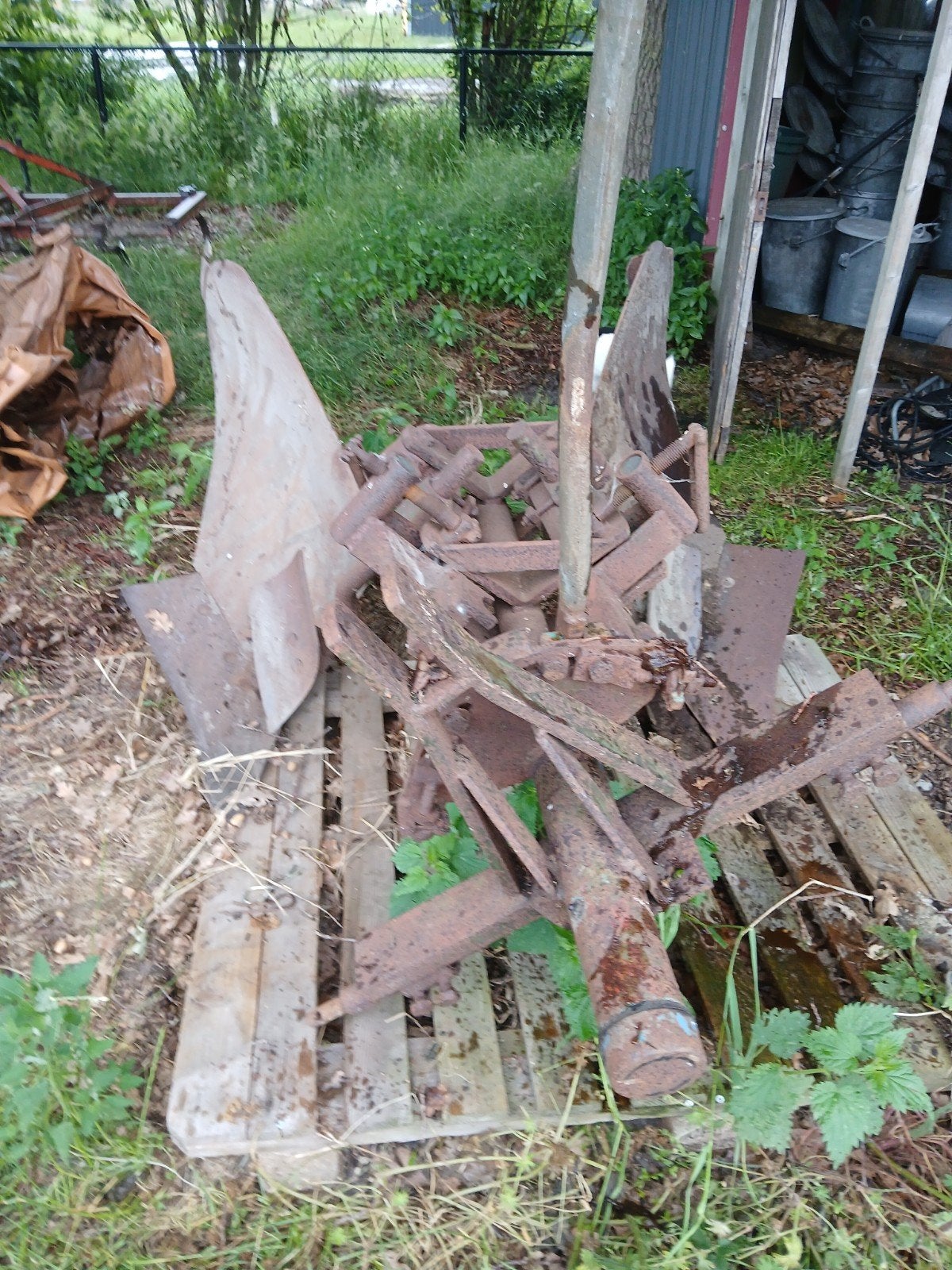 1 schaars wentelploeg, Ophalen of Verzenden