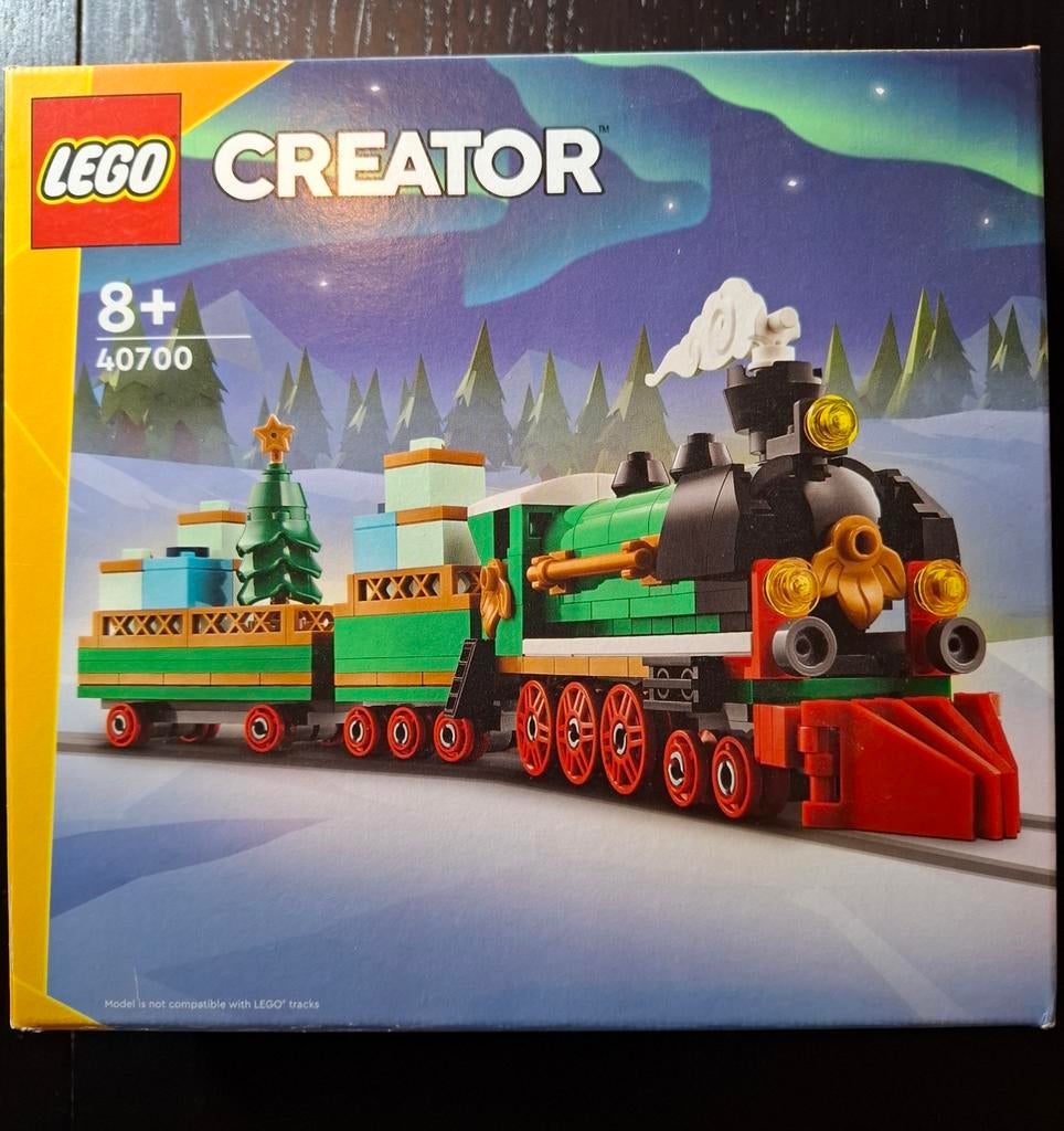 LEGO Creator Kersttrein 40700 - Eenmaal Gebouwd, Ophalen, Gebruikt, Lego, Inclusief instructies