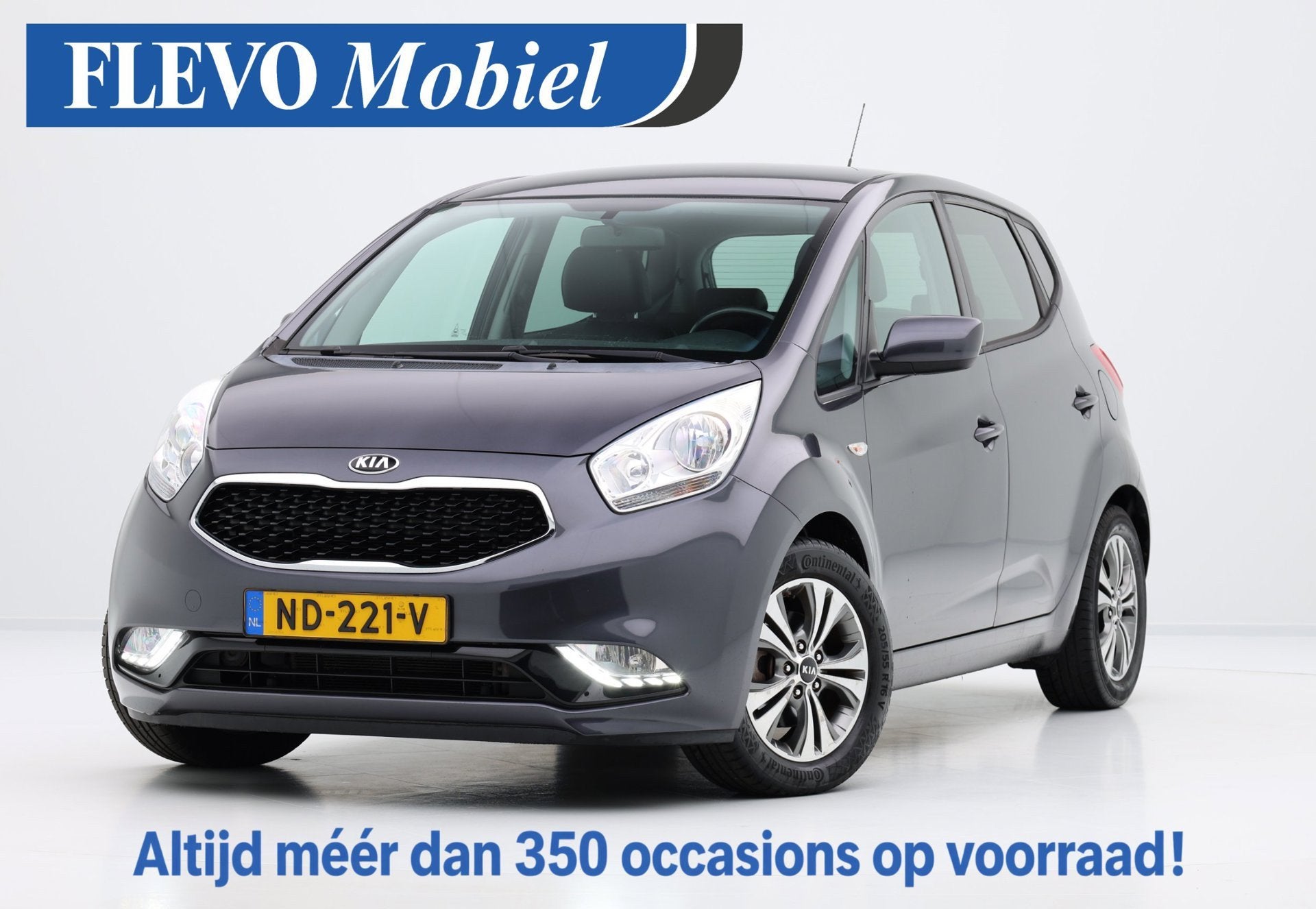 Kia Venga 1.4 CVVT DynamicPLusLine *54.685km!* Half Leder|Na, Auto's, Voorwielaandrijving, Gebruikt, Euro 6, 4 cilinders