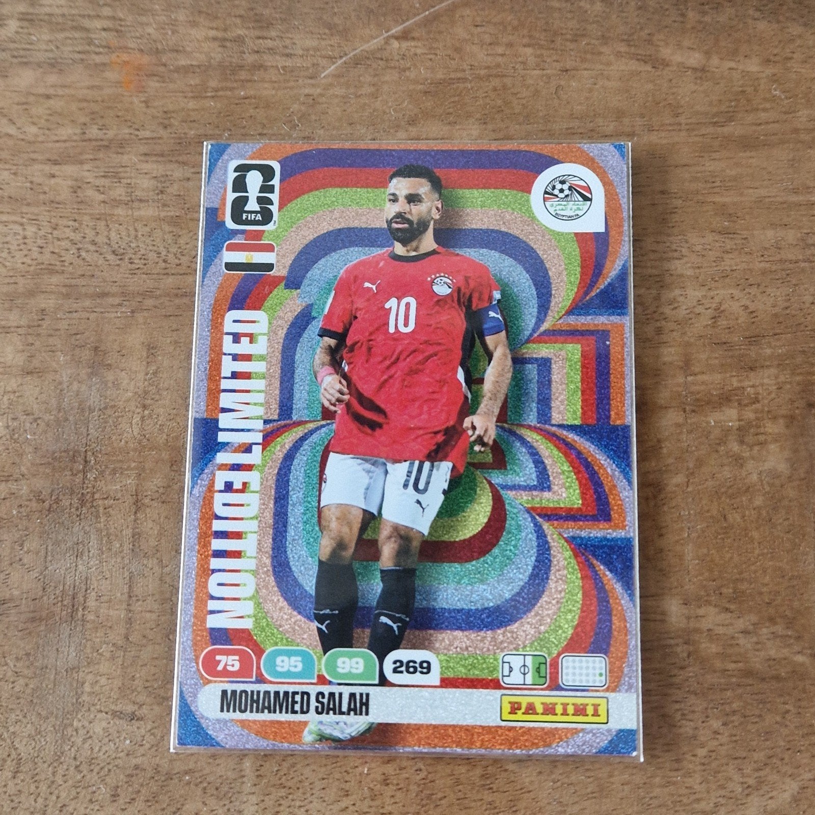 Mohamed Salah Panini FIFA Limited Edition Spelerskaart, Verzamelen, Ophalen of Verzenden