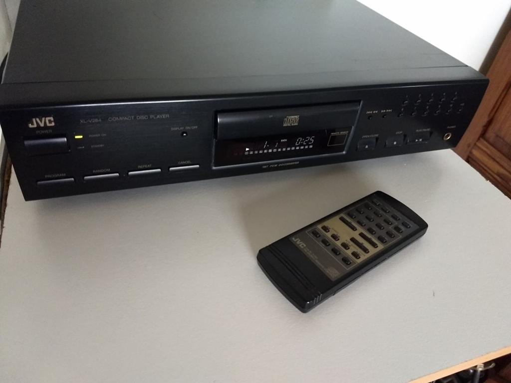 Goede Jvc Cd speler met afstandsbediening (XL-V284DK), Ophalen, Zo goed als nieuw, JVC