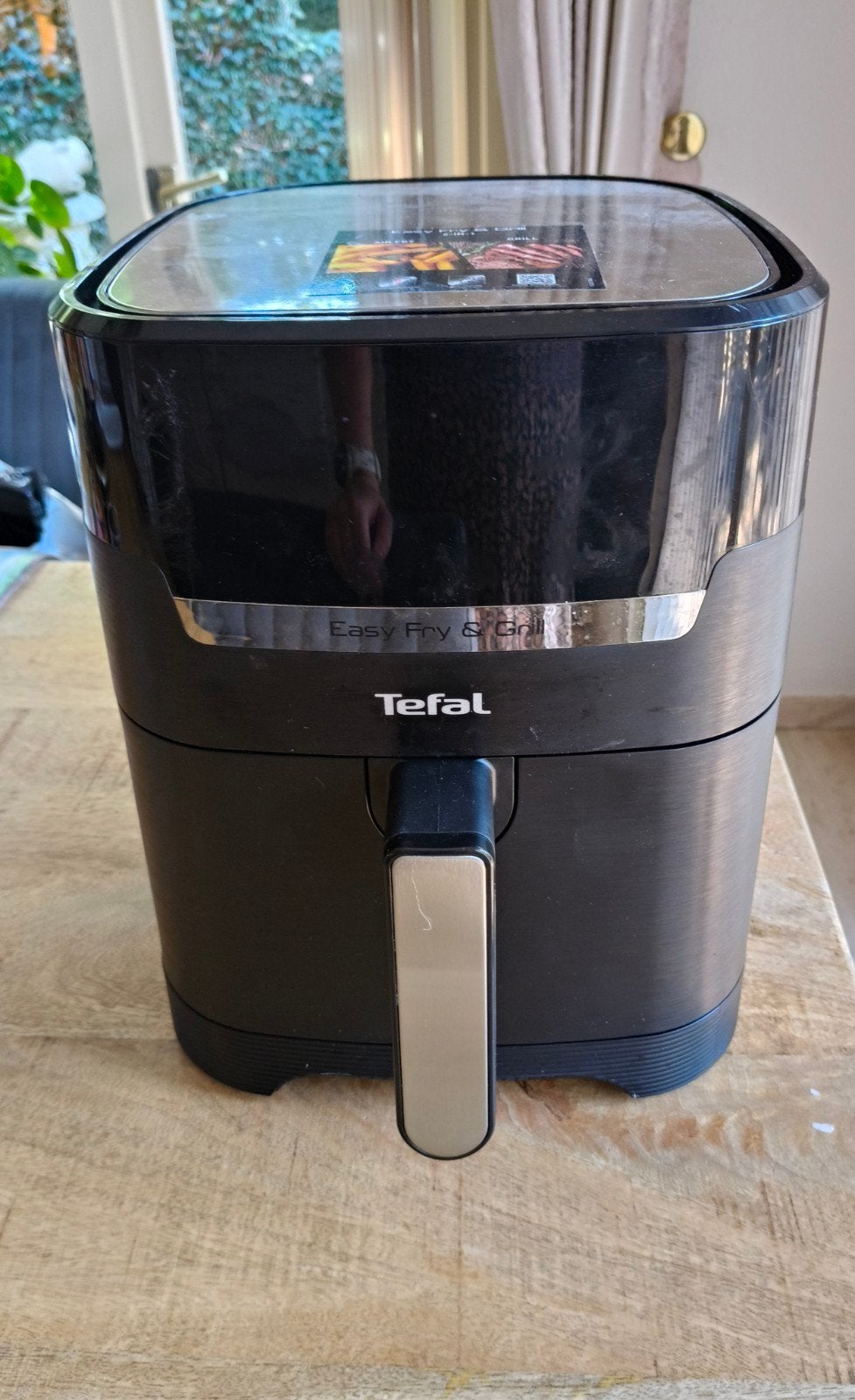 Tefal Easy Fry & Grill 4.2L Airfryer - Zo goed als nieuw, Ophalen of Verzenden, Zo goed als nieuw, Airfryer, 1000 t/m 1499 gram