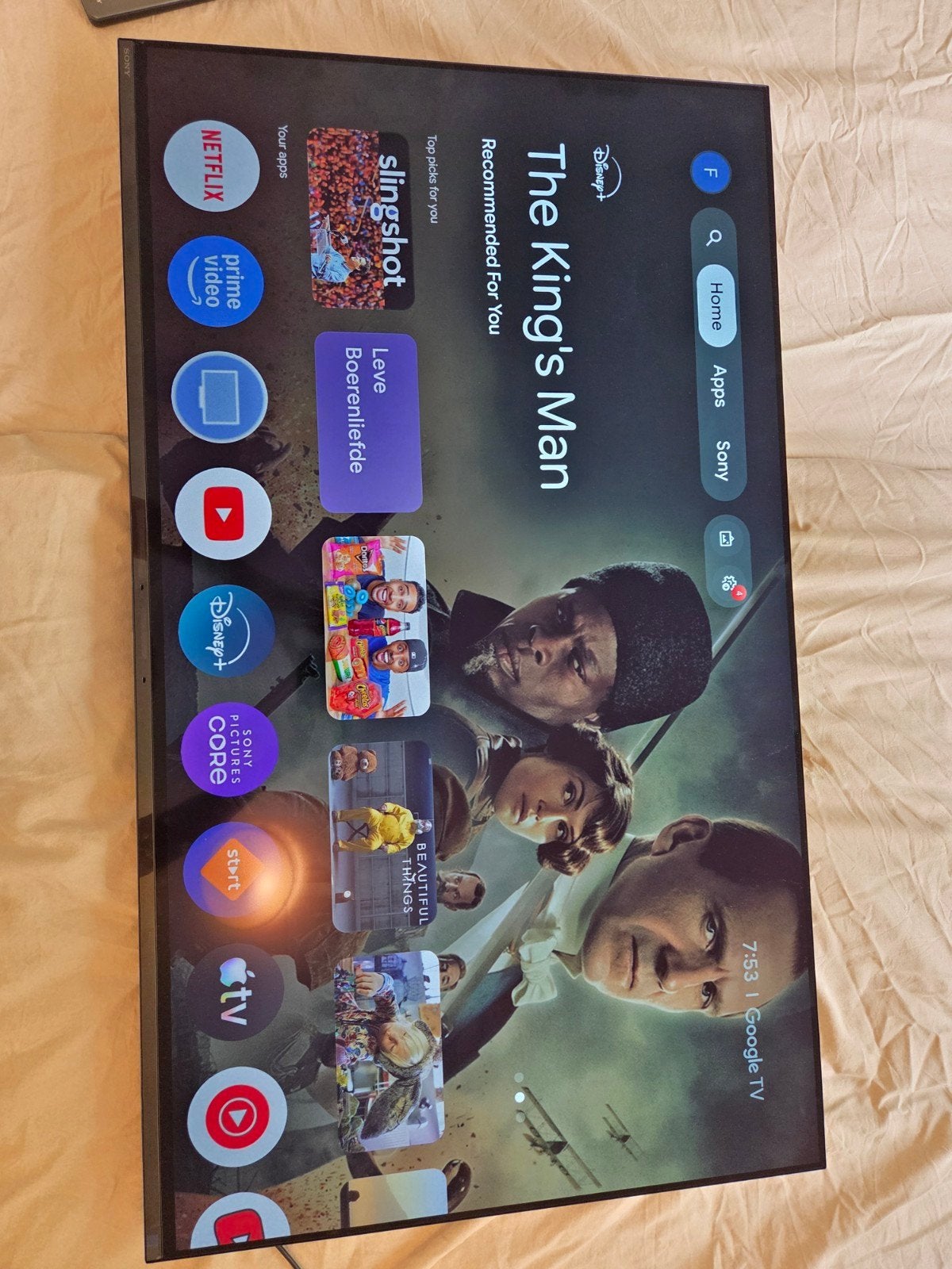Sony smart tv 42inch, Ophalen, Zo goed als nieuw