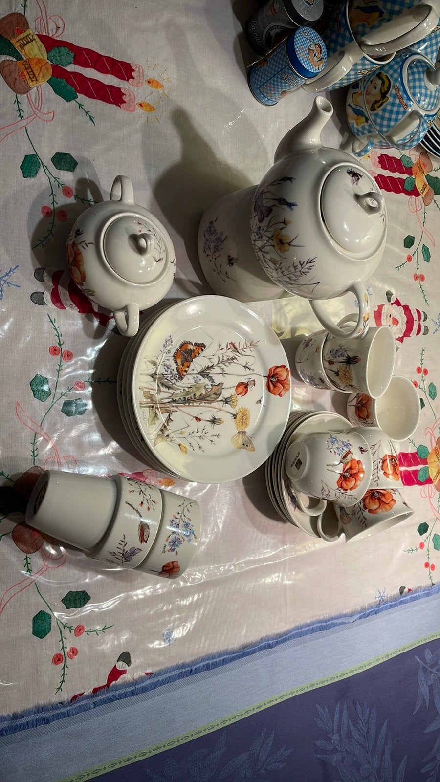 JET servies onbeschadigd, Ophalen