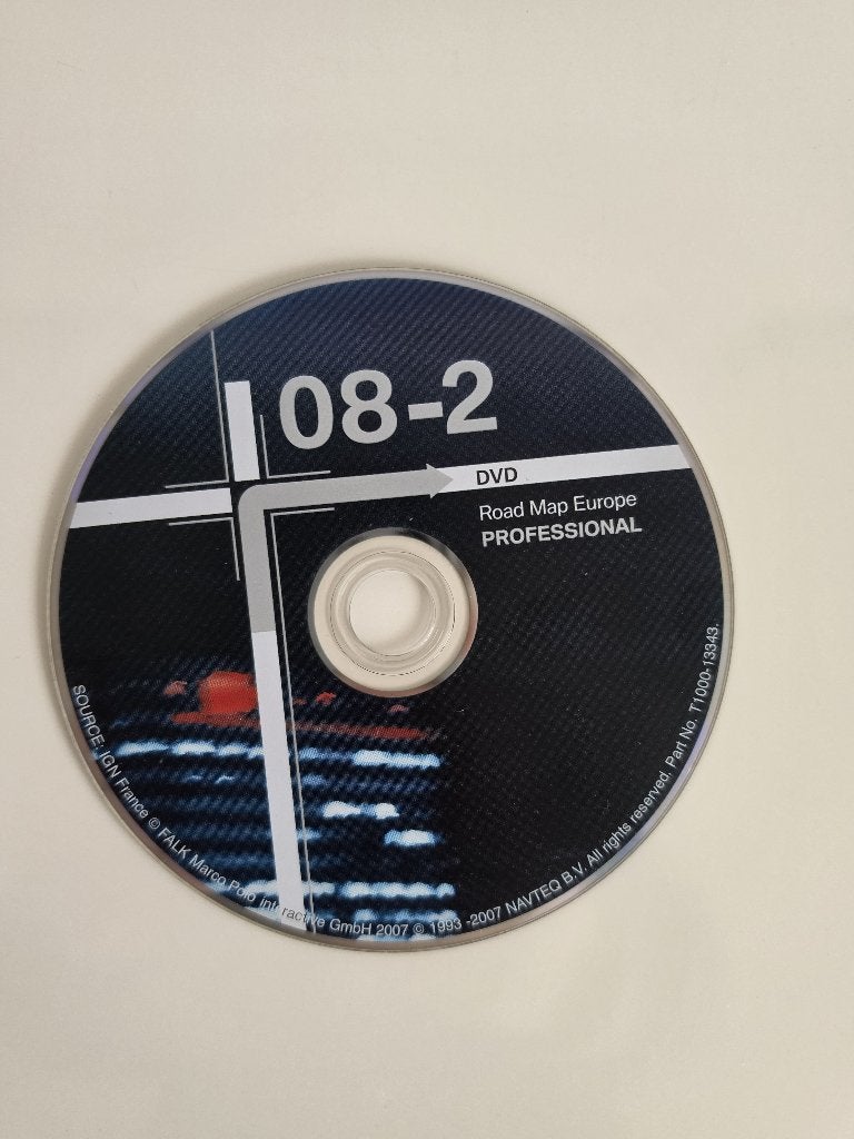 BMW Road Map Europe Professional 2008-2 DVD CCC Origineel, Ophalen of Verzenden, Zo goed als nieuw