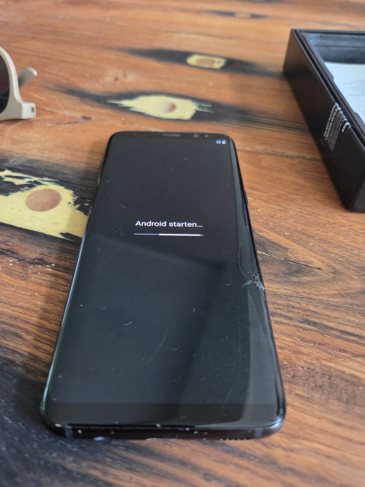 Samsung Galaxy Android S8 Edge, Zwart, Touchscreen, Ophalen of Verzenden, Zo goed als nieuw