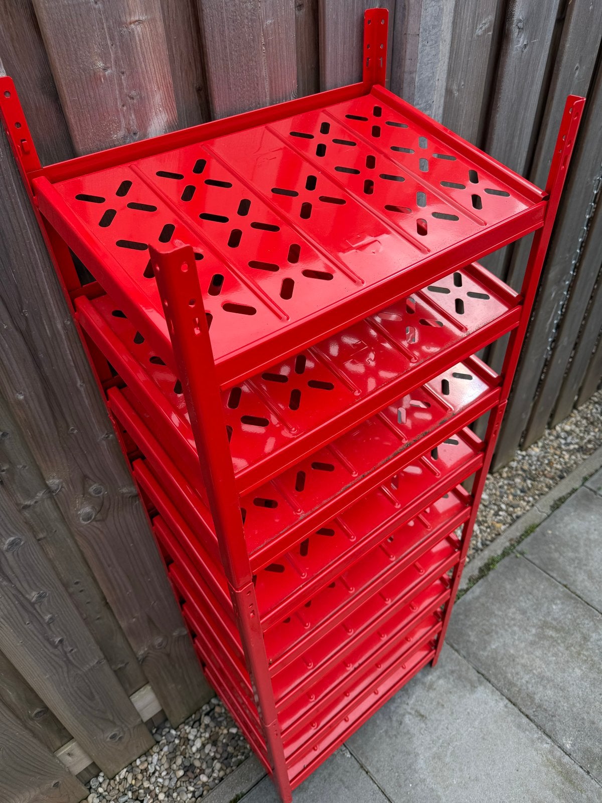 Würth Rood metalen rek - voor opslag schroeven etc., Ophalen, Nieuw