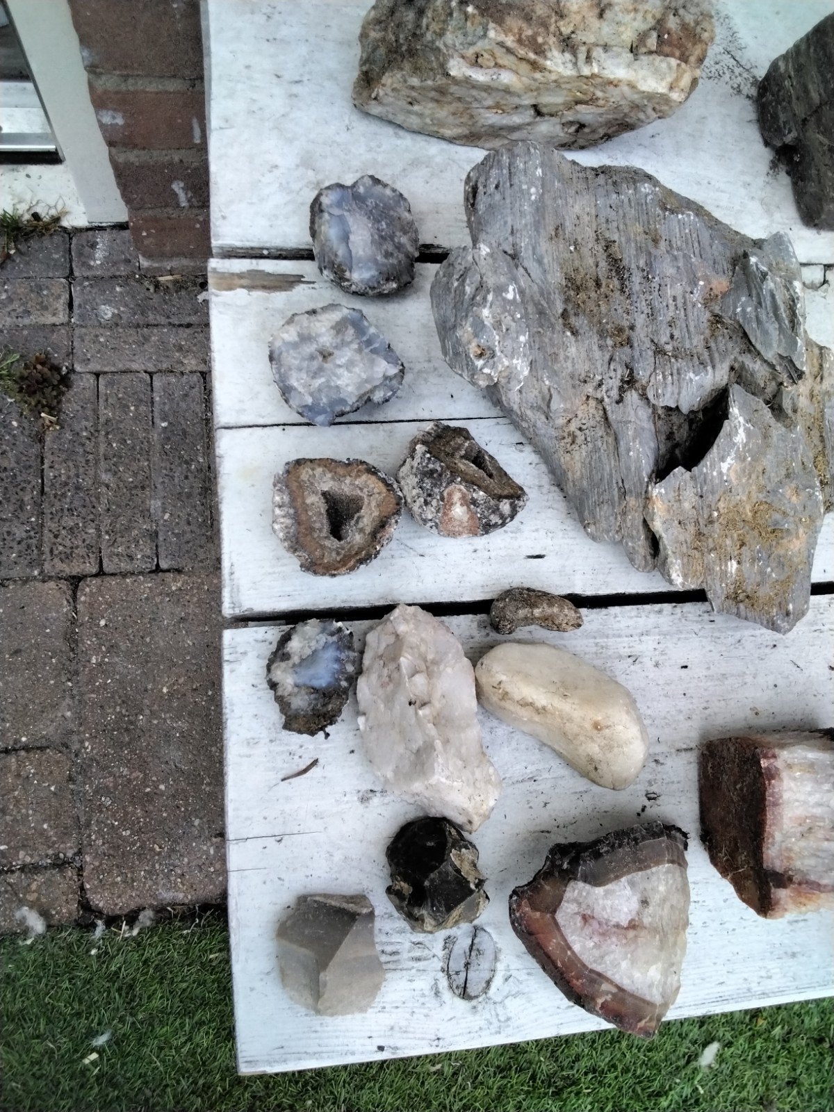 Natuursteen voor aquarium of terrarium, Ophalen