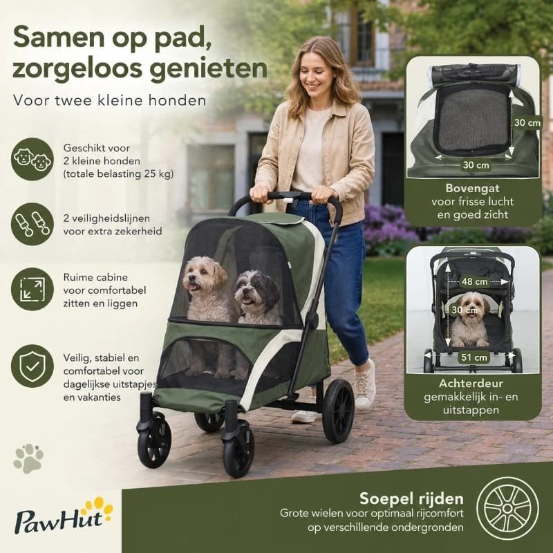 hondenbuggy hondenkar xl nieuw, Ophalen of Verzenden, Nieuw, Hondenbuggy