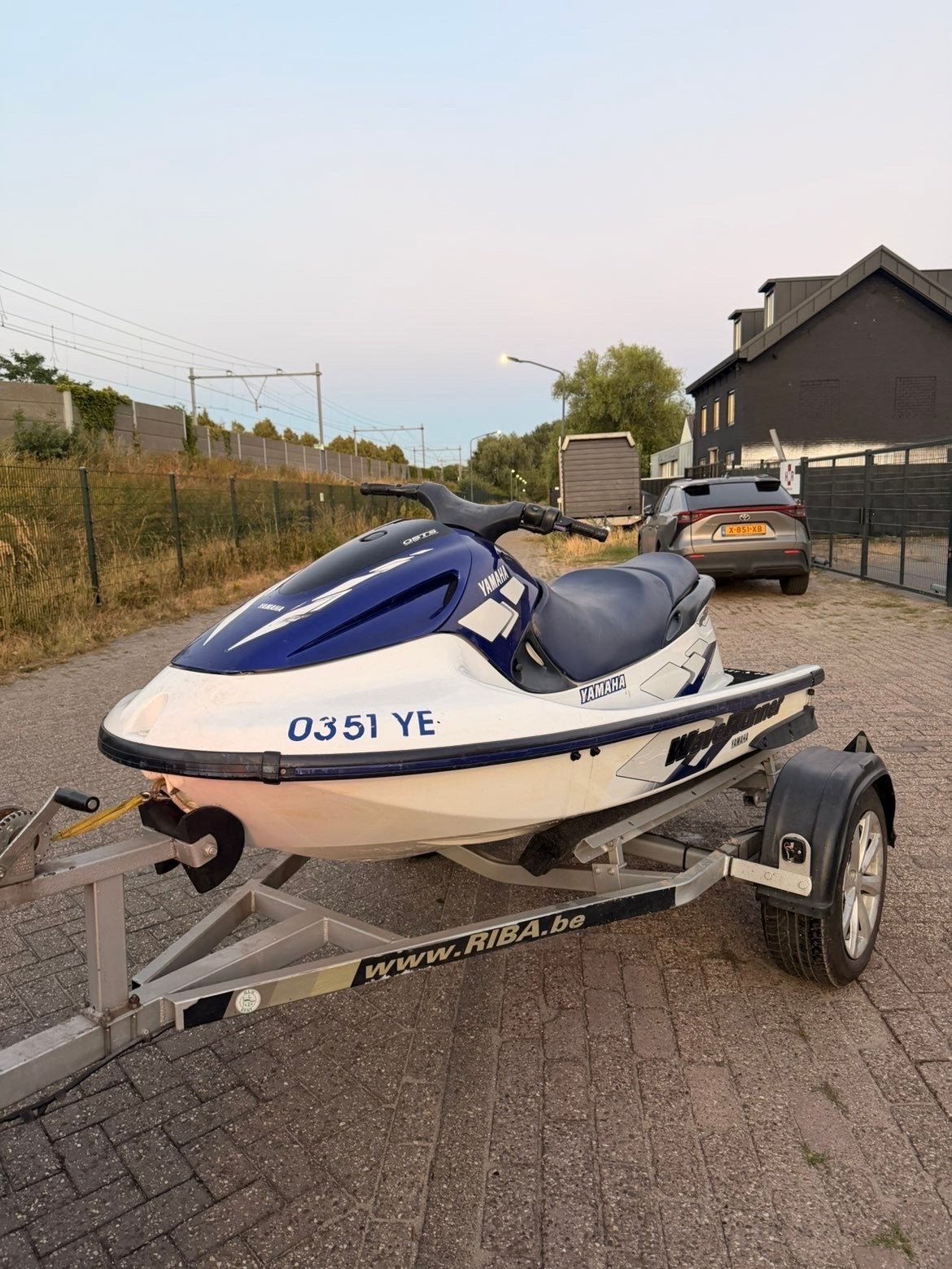 Yamaha WaveRunner GP800R Jetski met trailer, Ophalen, Gebruikt, Benzine, 120 tot 200 pk
