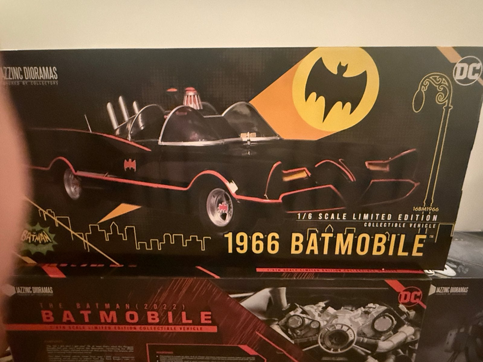 Jazzing Dioramas 1966 Batmobile ultimate DX 1/6 nieuw., Auto, Groter dan 1:32, Nieuw, Ophalen