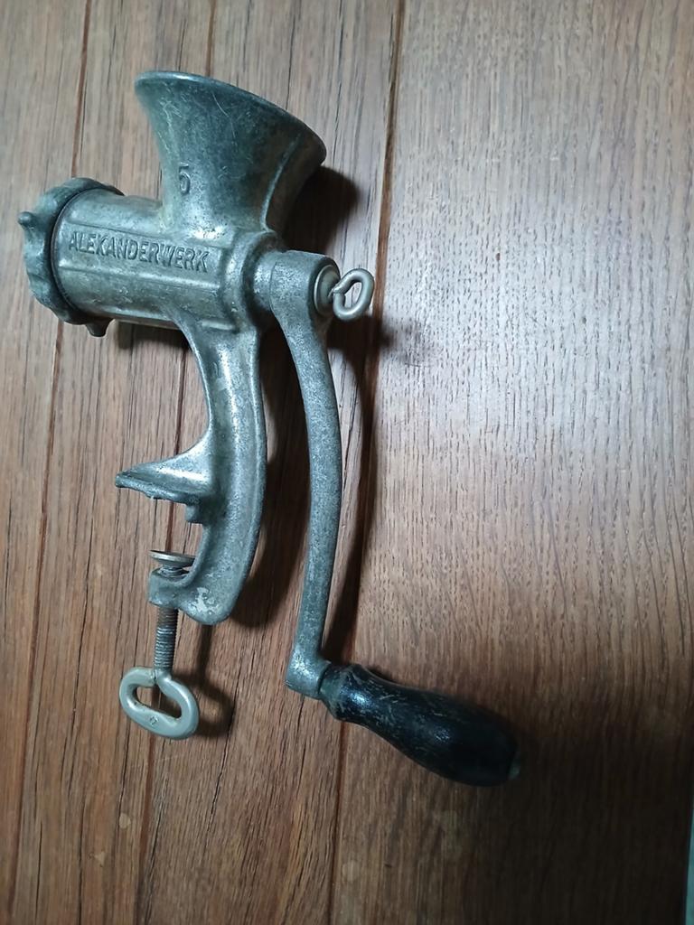 Vintage Alexanderwerk Vleesmolen - Nummer 5, Antiek en Kunst, Ophalen