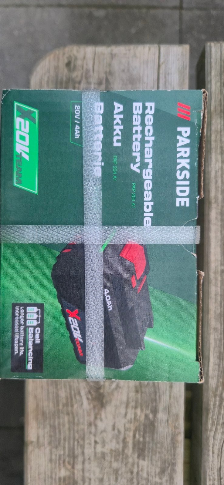 Parkside 20V 4Ah Accu - Nieuw in doos, Ophalen of Verzenden, Nieuw, Overige merken, Overige typen