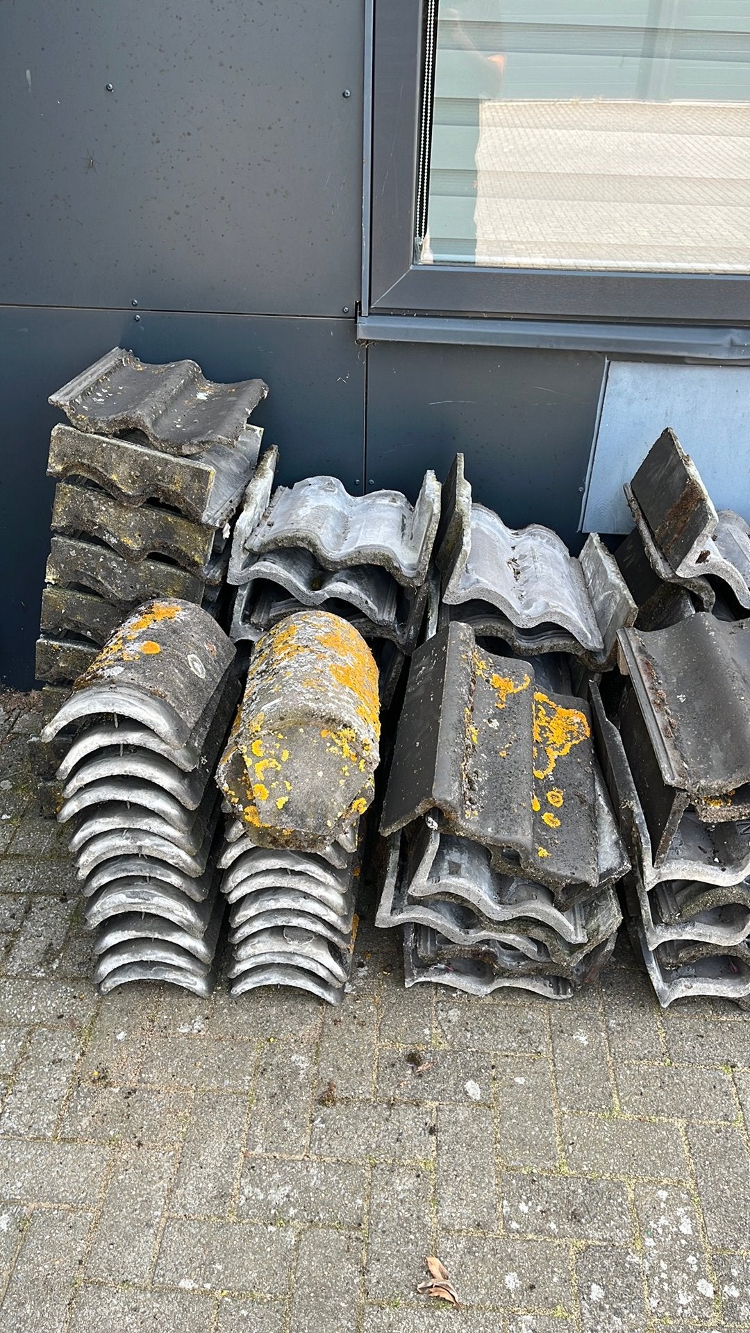 Hulpstukken dakpannen te Koop!, Gebruikt, Ophalen of Verzenden, 15 m² of meer, Dakpannen