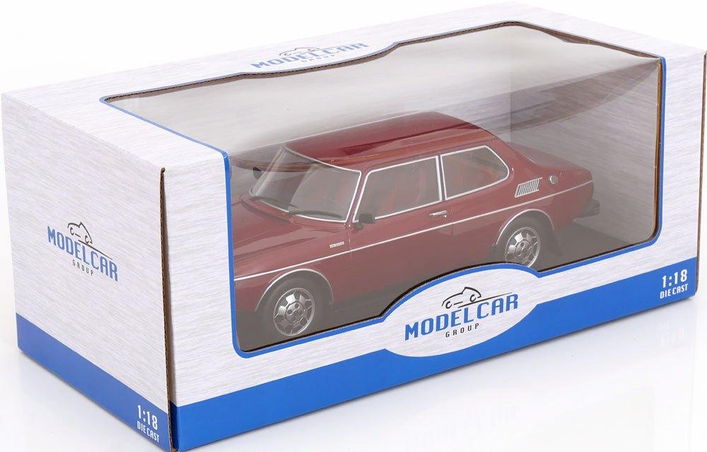 MCG 1:18 Saab 99 EMS donkerrood 1977, Overige merken, MCG, -, Nieuw