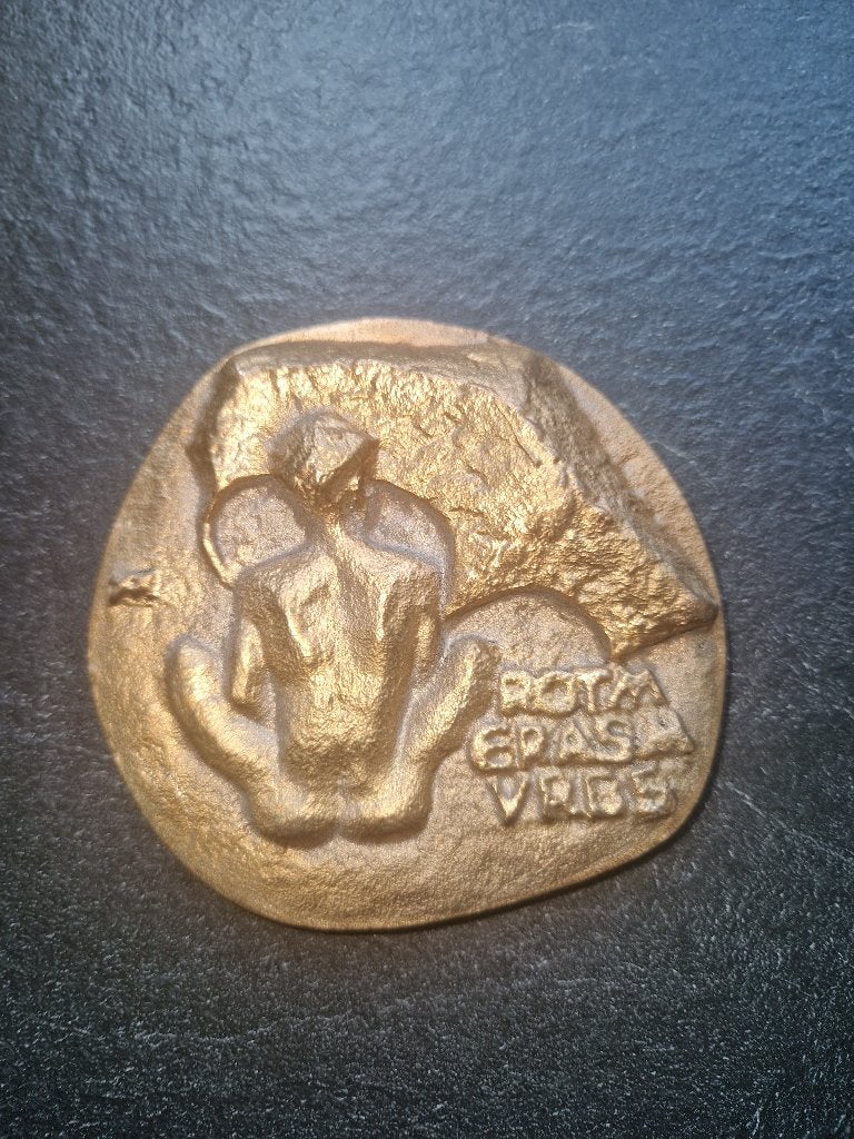 Bronzen Erasmus Penning (Willem Verbon), Ophalen, Brons, Nederland