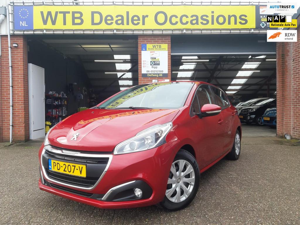 Peugeot 208 1.2 PureTech Blue Lion, 5-deurs, 1e Eig., Naviga, Voorwielaandrijving, Stof, Gebruikt, 1199 cc