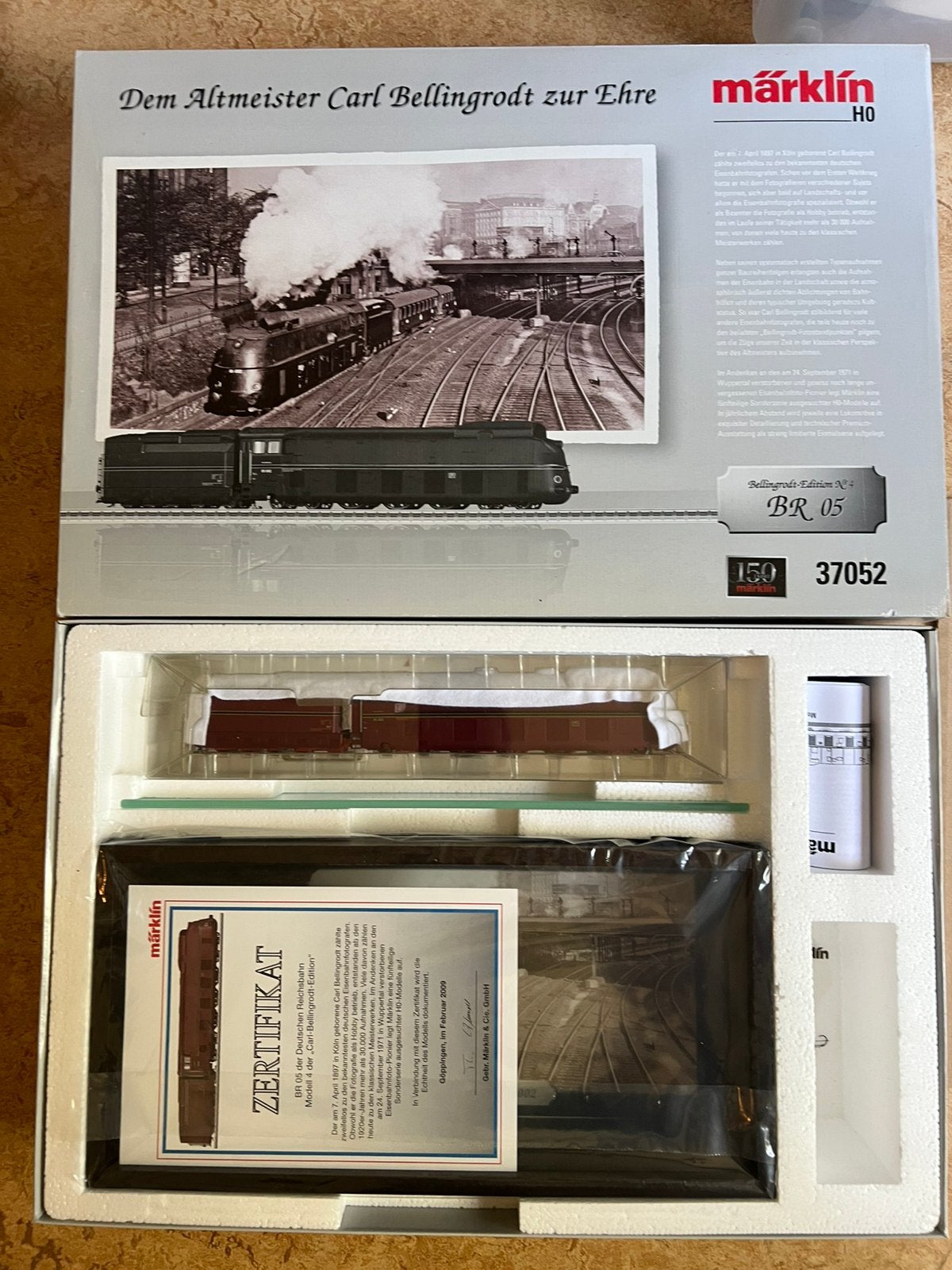 Marklin 37052 DRG Baureihe 05 digitaal sound AC met vitrine, Hobby en Vrije tijd, Modeltreinen | H0, Wisselstroom, Locomotief
