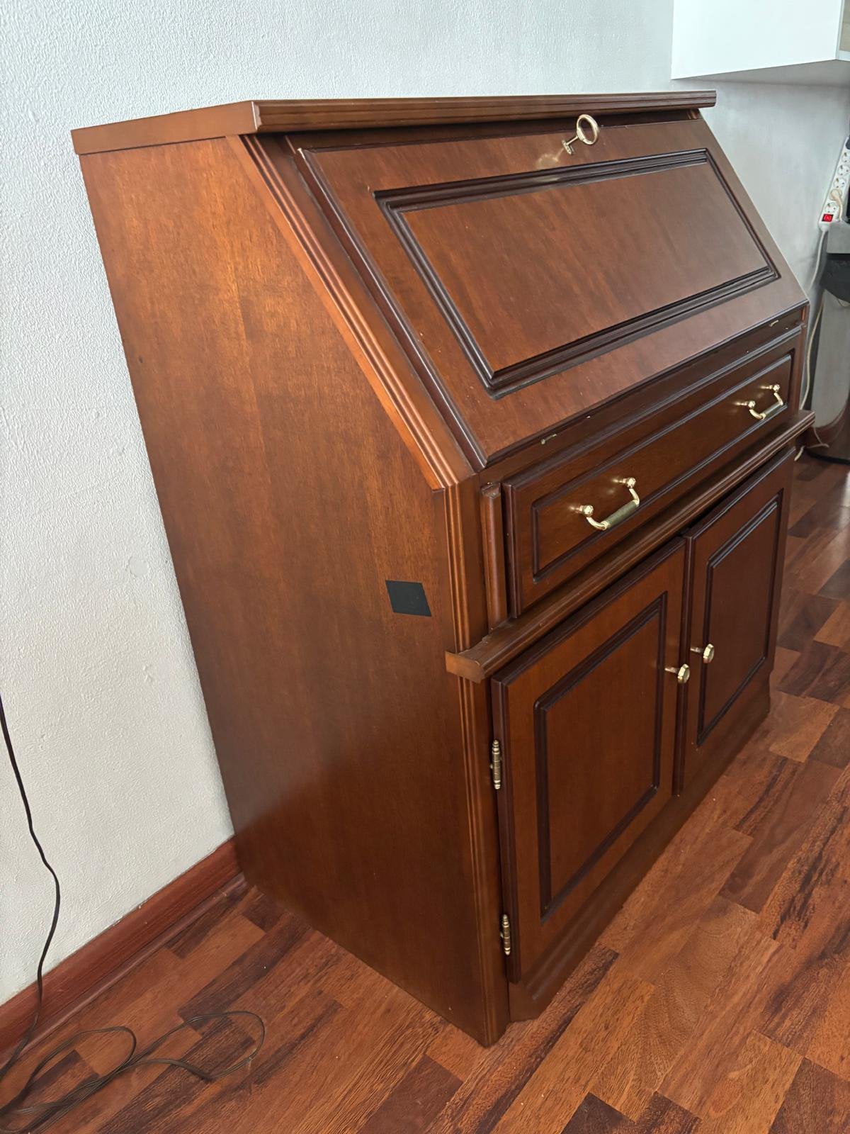 Klassiek secretaire bureau, Huis en Inrichting, Kasten | Secretaires, Ophalen, Gebruikt