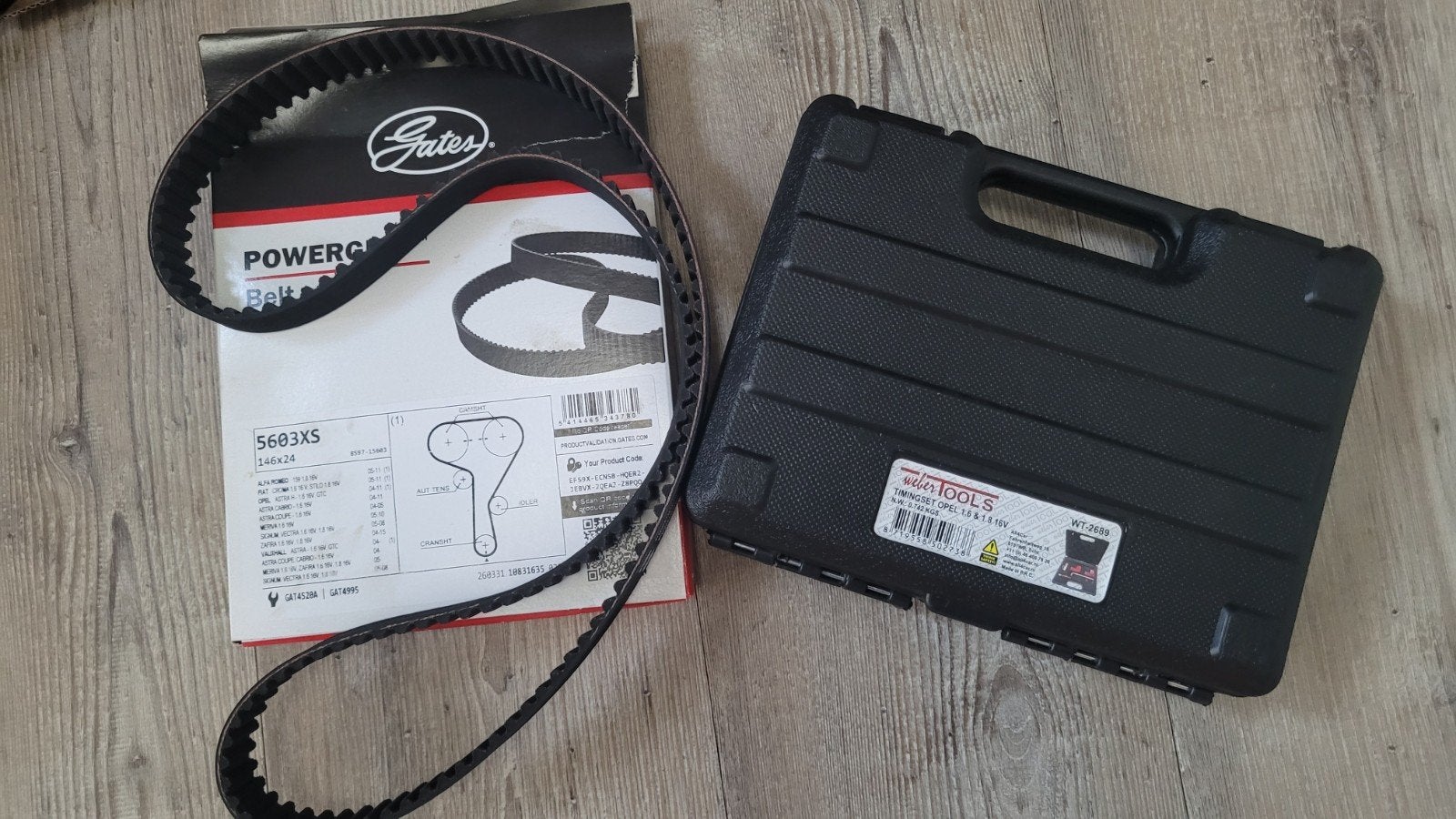 Distributieriem + Timing Tool Set voor Opel Zafira 1.6, Ophalen of Verzenden, Nieuw, Opel