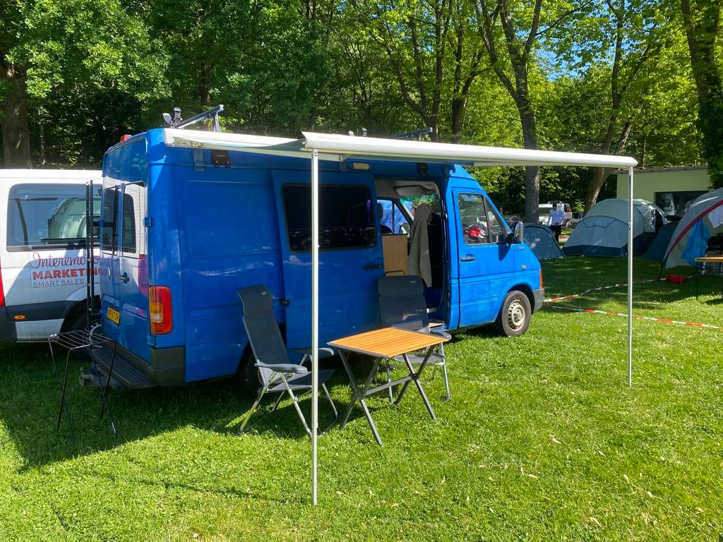 Camper VW LT28, Buscamper of Camperbus, Luifel, Volkswagen, Tot en met 2