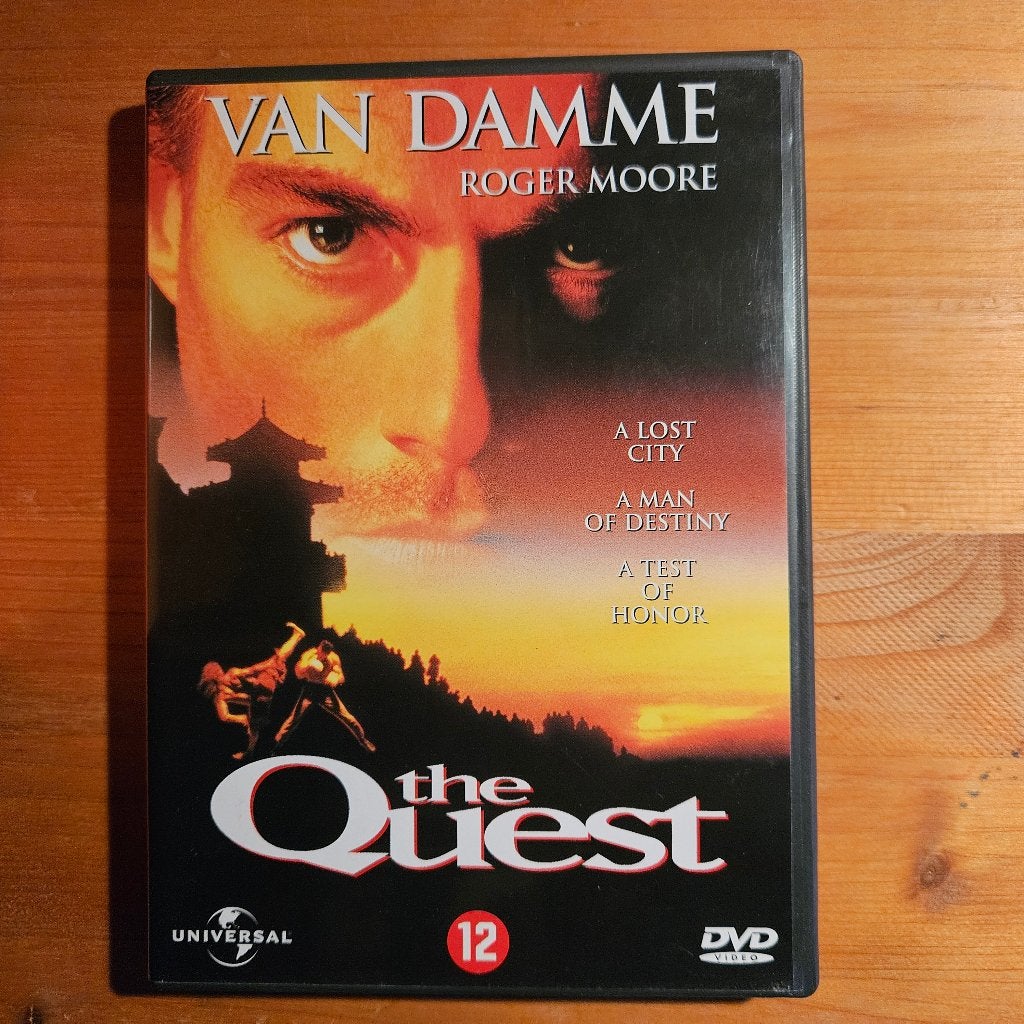 DVD The Quest met Jean Claude van Damme, Engels, Vanaf 16 jaar, Nederlands, Ophalen of Verzenden
