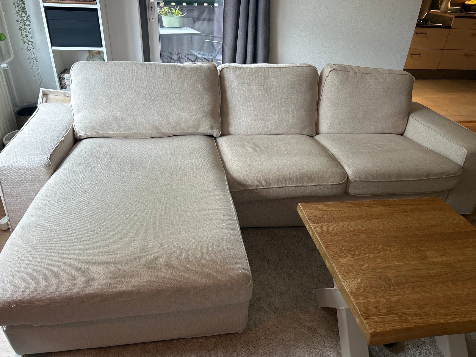 Ikea Kivik Bankstel met vernieuwde hoes (wasbaar), Huis en Inrichting, Banken | Bankstellen, Ophalen, 250 tot 300 cm, Gebruikt