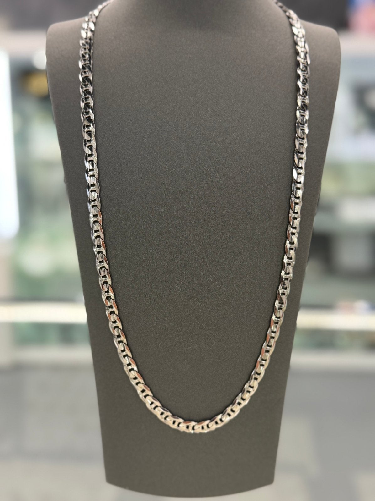 925 Zilver - Ketting - Gourmet - Massief - 47,65 Gram, Ophalen of Verzenden, Nieuw, Zilver