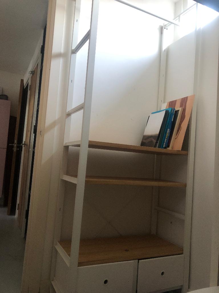 Ikea kast, Huis en Inrichting, Kasten | Kledingkasten, Ophalen, Open, Grenenhout, Gebruikt