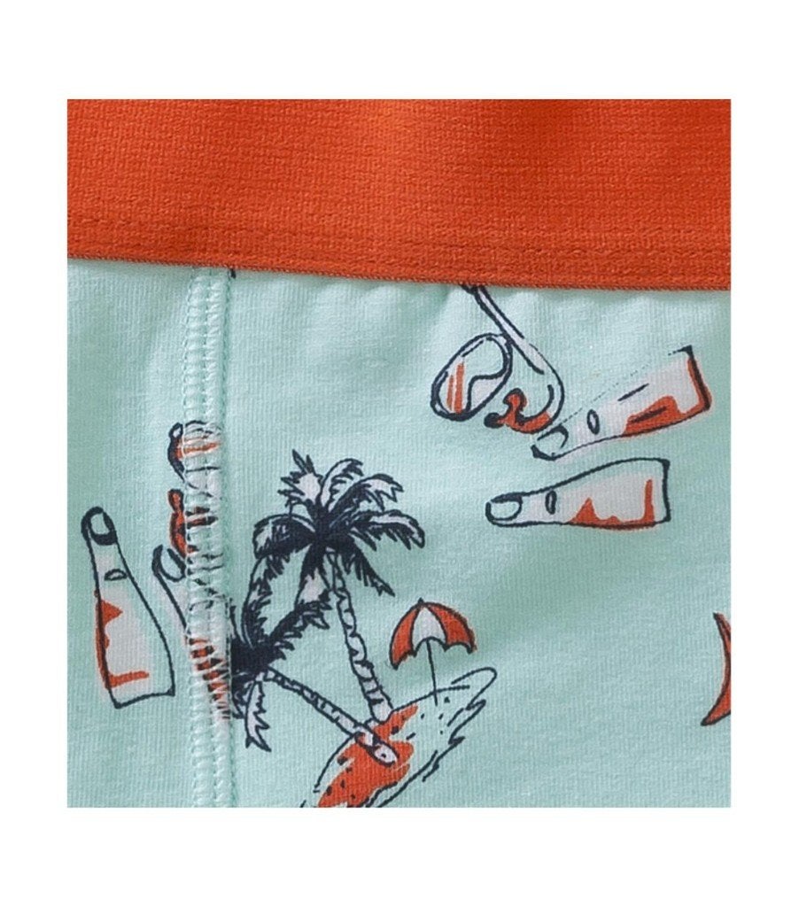 HEMA munt kleur jongens boxer zomers dessin haaien 134-140, Nacht- of Onderkleding, Nieuw, Ophalen of Verzenden, Hema