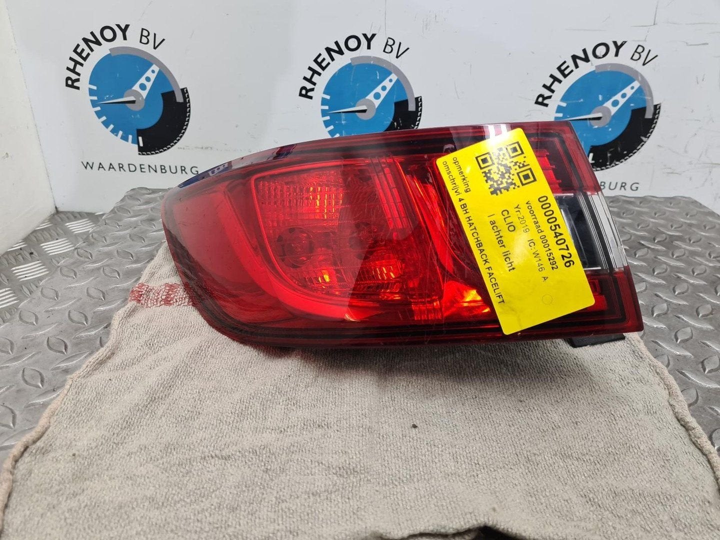 RENAULT CLIO ACHTERLICHT L 2019, Ophalen of Verzenden, Gebruikt, Stiba lid