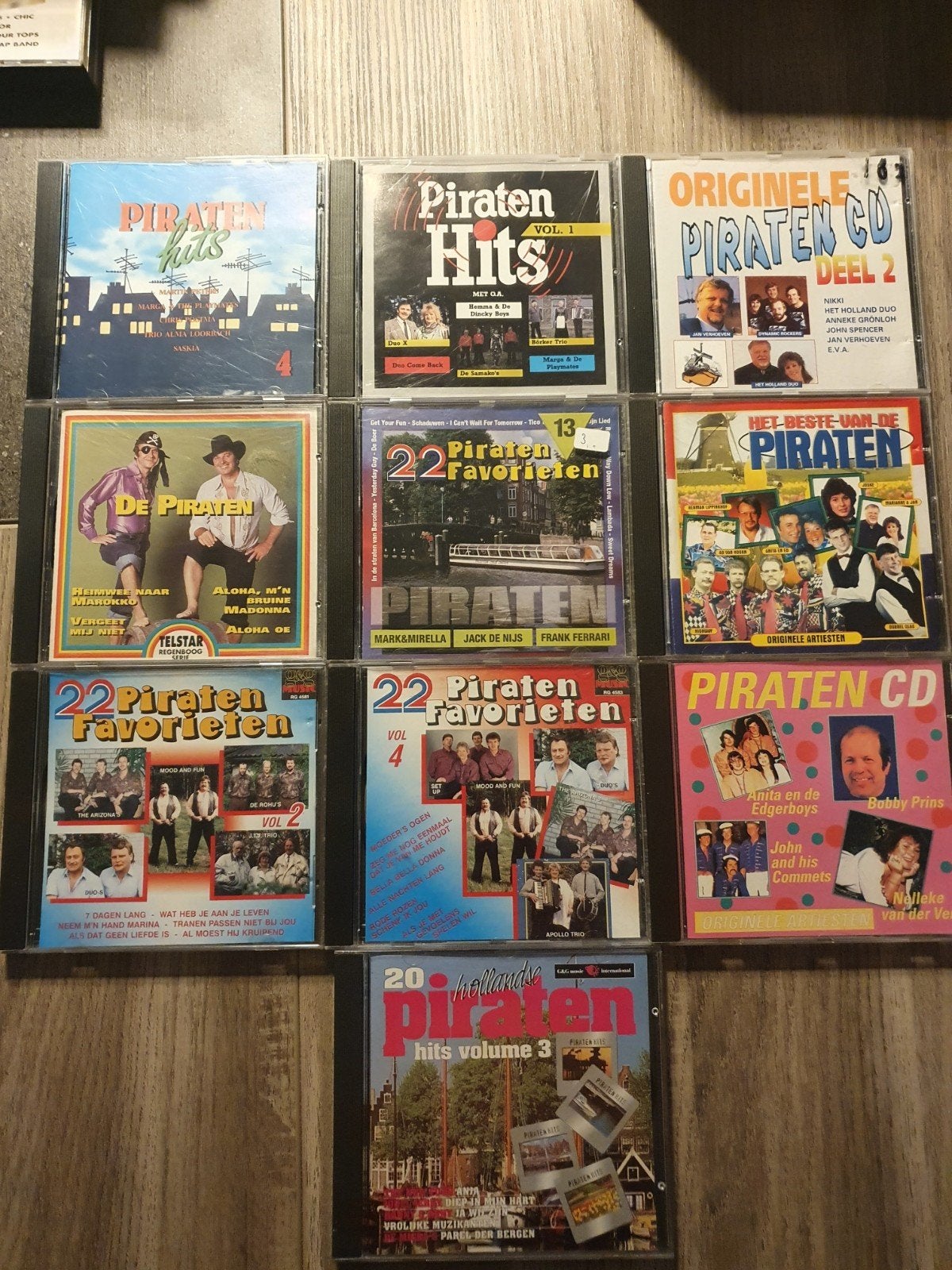 10x cd piraten, Ophalen of Verzenden, Zo goed als nieuw, Nederlandstalig