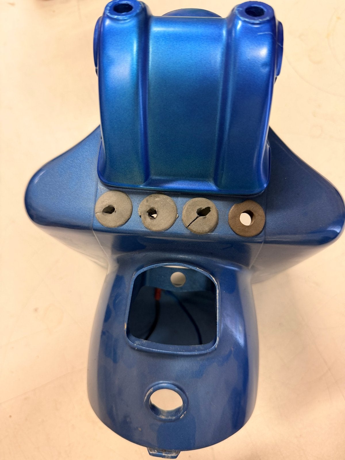 Zundapp brommer lampenhuis 517- Blauw, Ophalen of Verzenden, Gebruikt, Koplamp