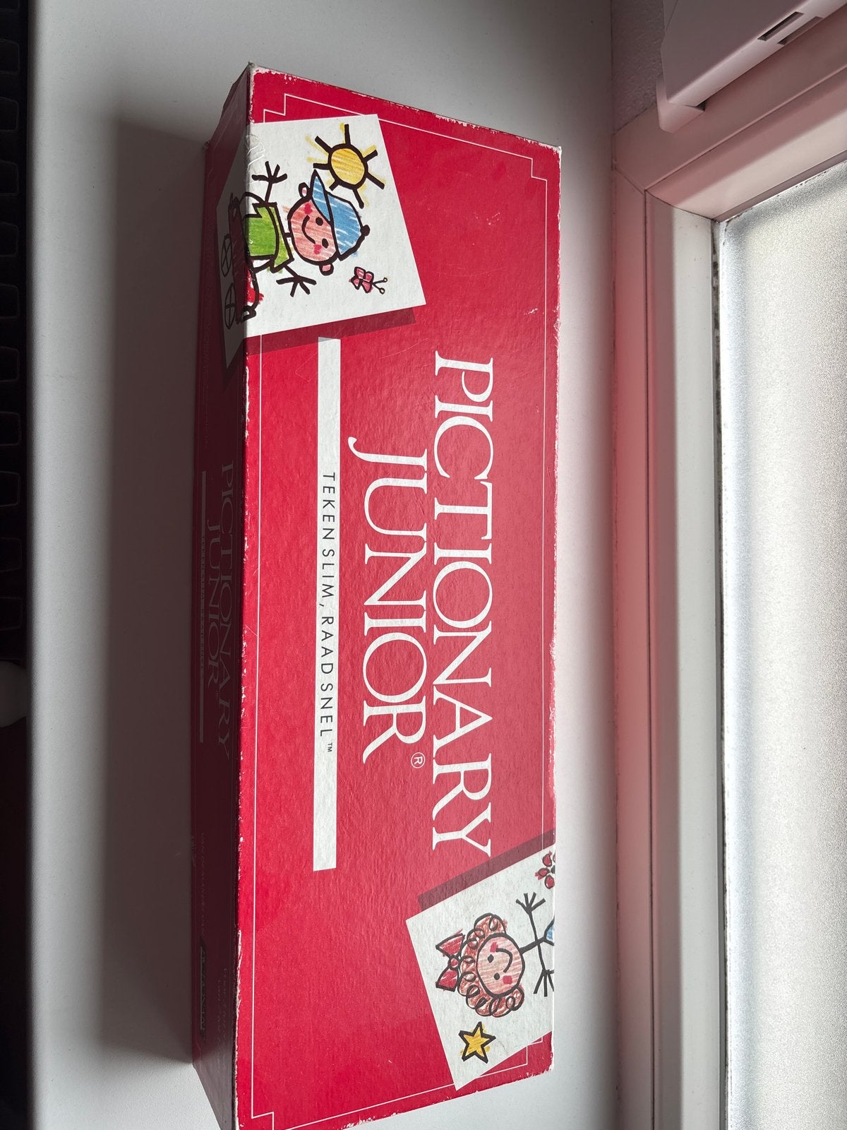 Pictionary Junior Bordspel - Teken, Raad, Win!, Drie of vier spelers, Ophalen, Gebruikt