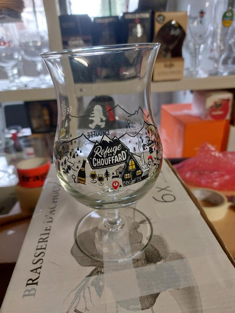 Chouffe refuge chouffard, Ophalen of Verzenden, Nieuw, Glas of Glazen, Overige merken