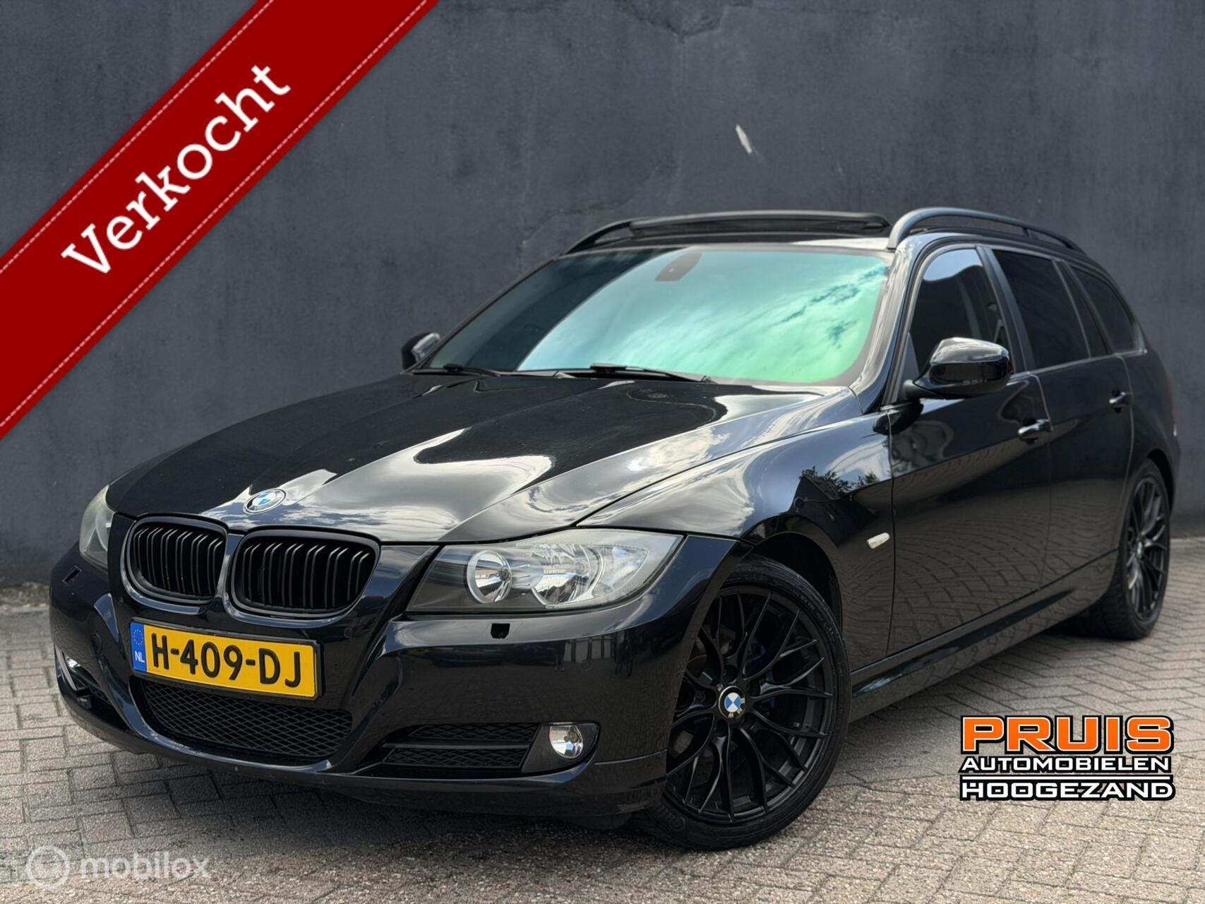 BMW 3-serie Touring 318i LCI -NAVI-PANO-STOELV *INRUIL MOG, Auto's, BMW, Automaat, Euro 5, 1435 kg, Zwart