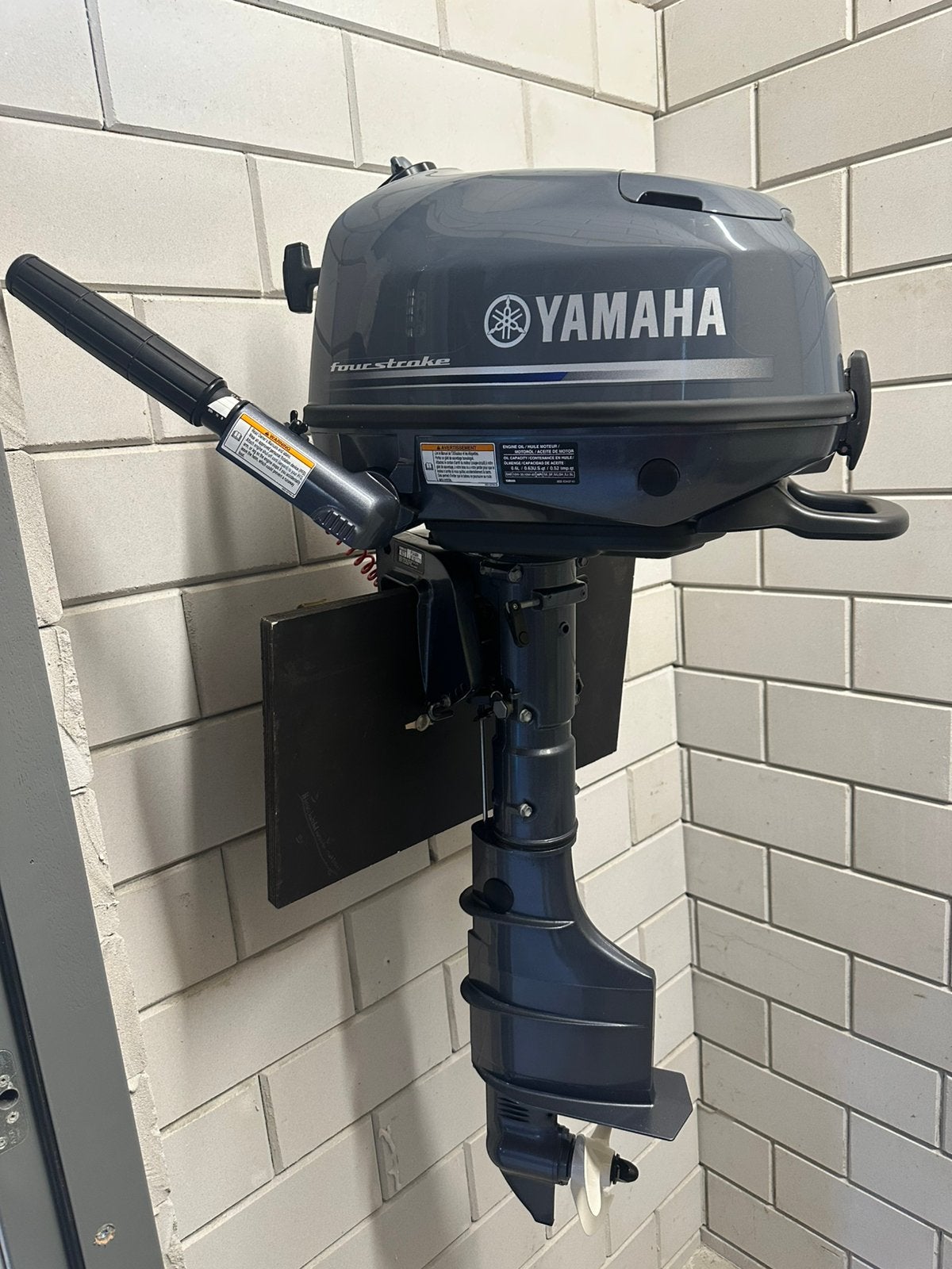 Yamaha 5pk langstaart zgan, Ophalen, 5 tot 10 pk, Viertaktmotor, Zo goed als nieuw
