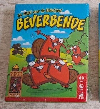 Beverbende spel nieuw geseald bever bende, Hobby en Vrije tijd, Gezelschapsspellen | Kaartspellen, Vijf spelers of meer, Ophalen of Verzenden