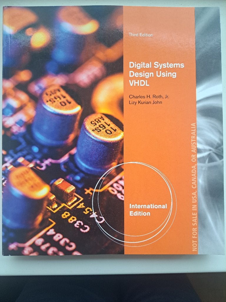 Digital systems design using VHDL, Beta, HBO, Ophalen of Verzenden, Charles H. Roth, Lizy Kurian John