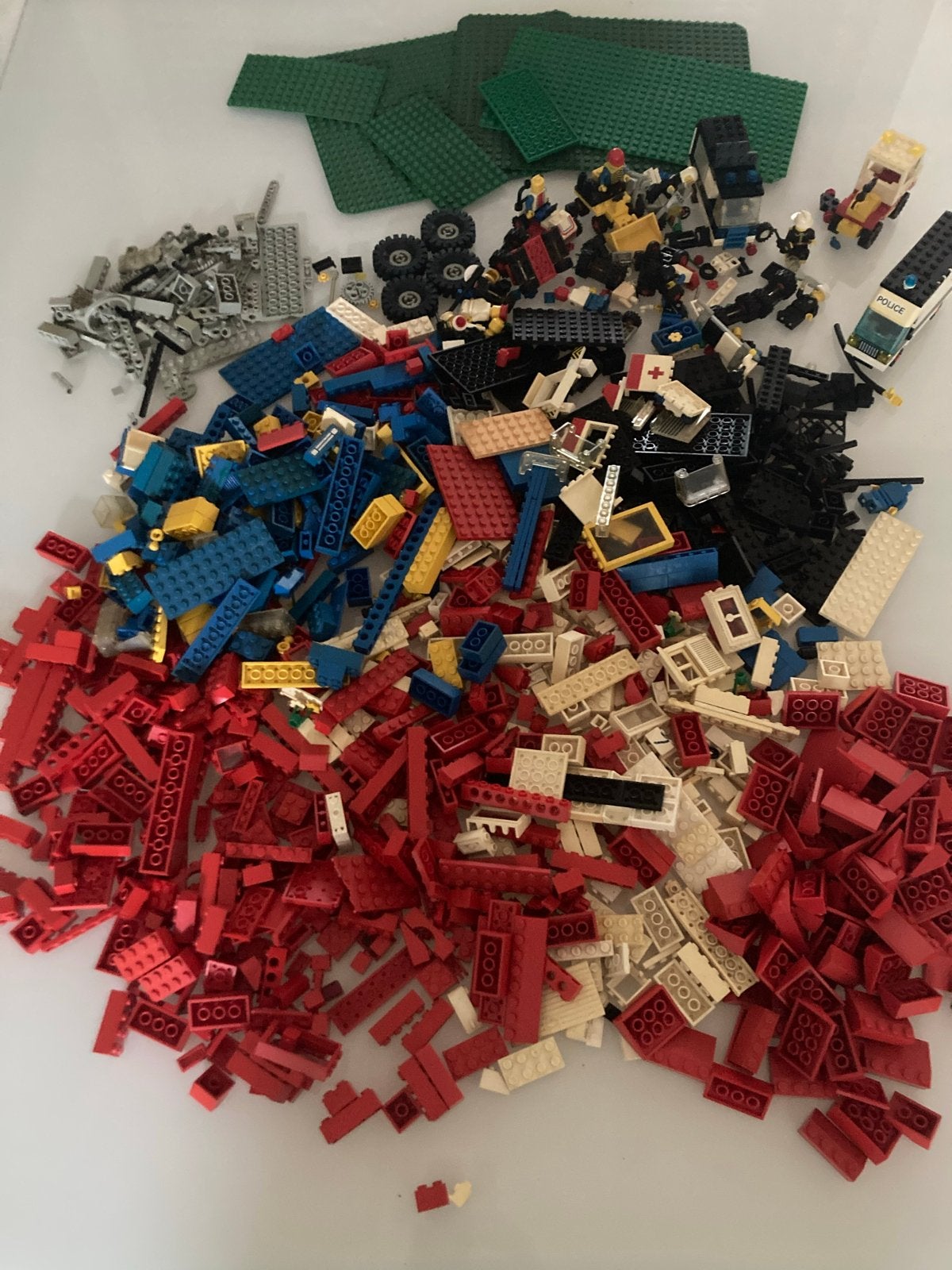 Vintage Lego uit de jaren '80 en '90 - Verzameling, Gebruikt, Inclusief extra onderdelen, Lego, Ophalen of Verzenden